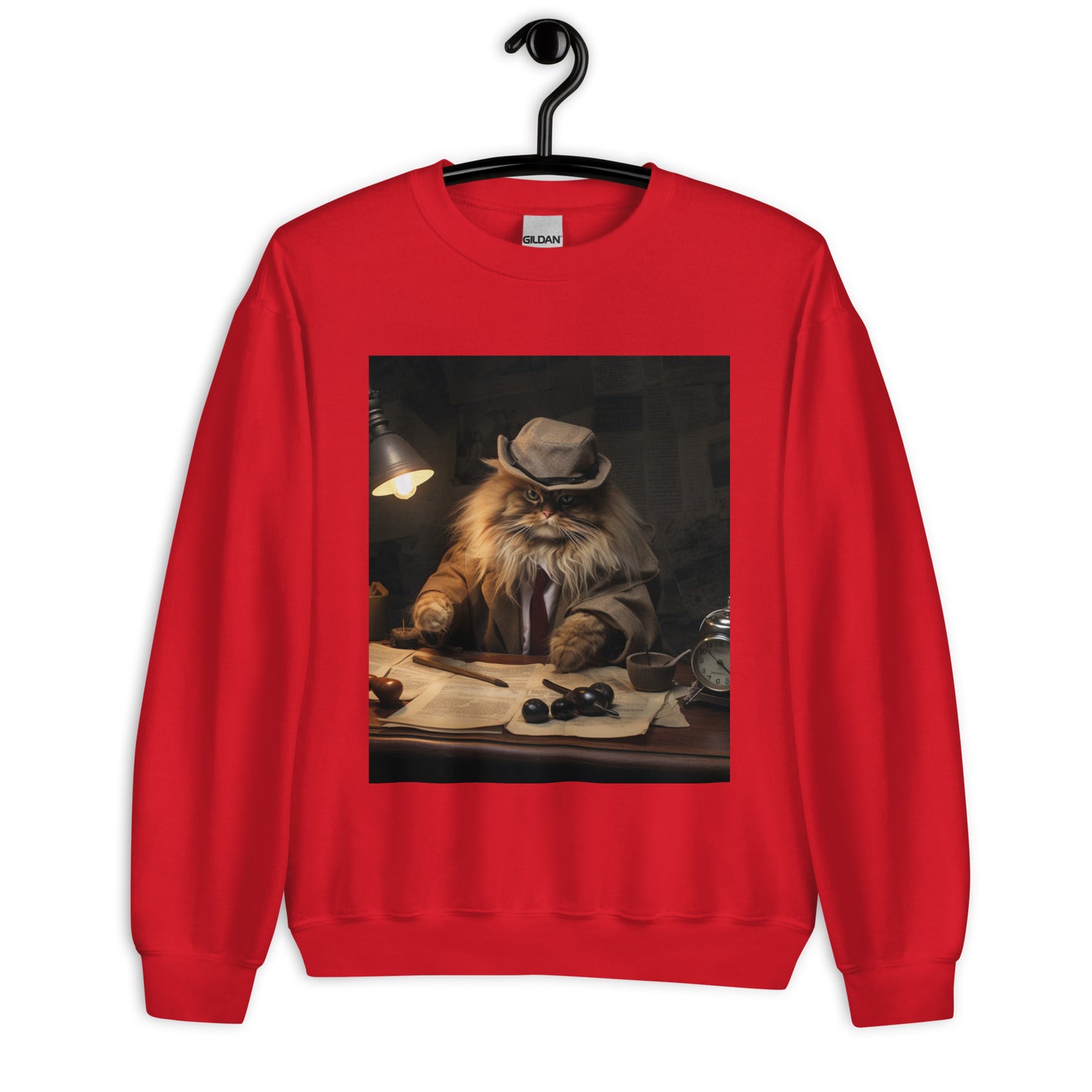 Maine Coon Detective Unisex Sweatshirt