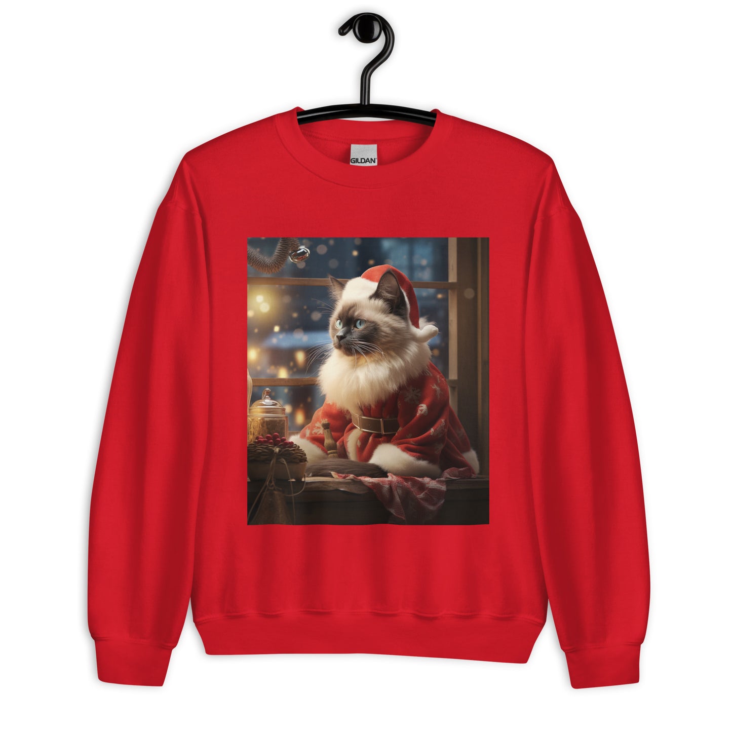 Siamese Christmas Unisex Sweatshirt