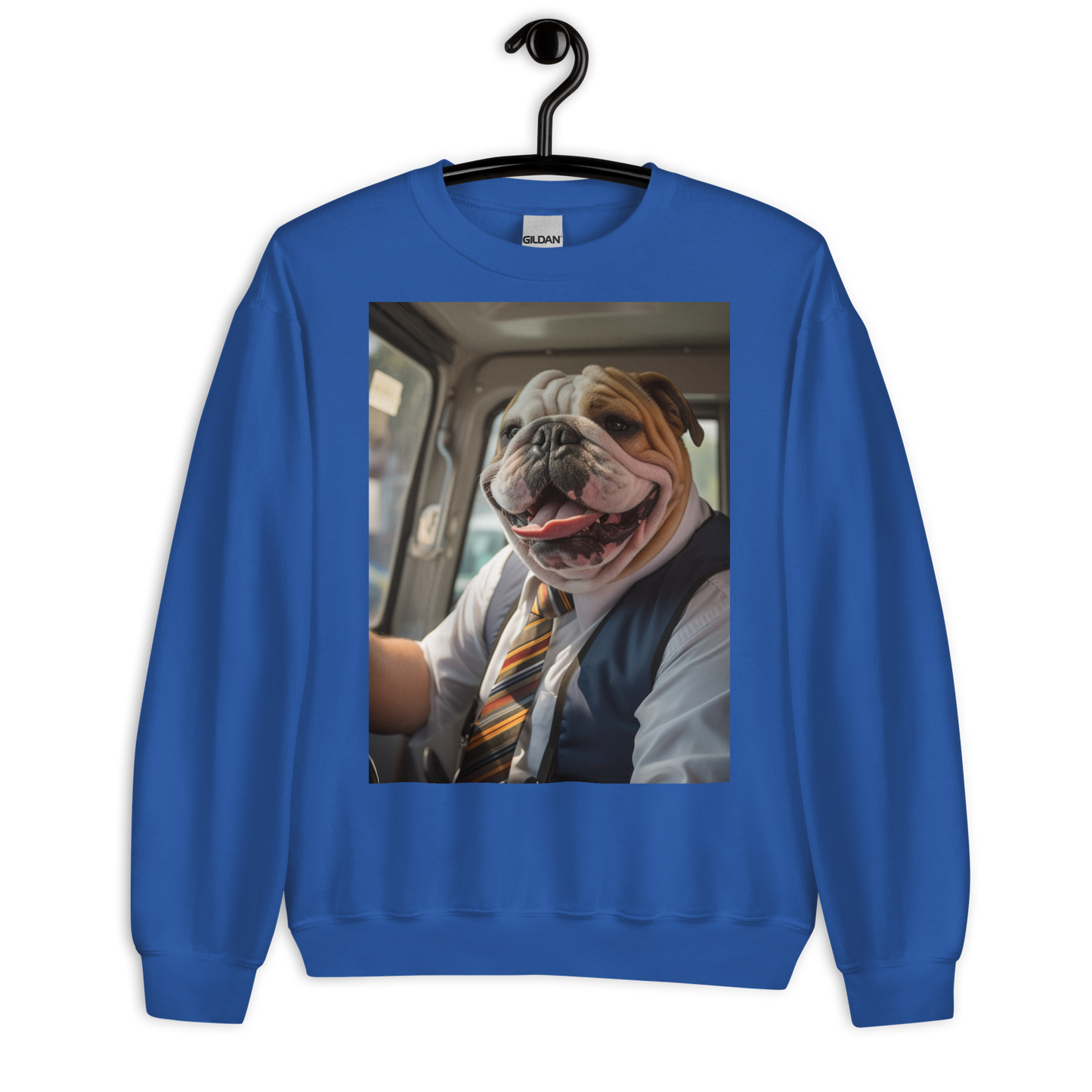 Bulldog Bus Driver Sweatshirt