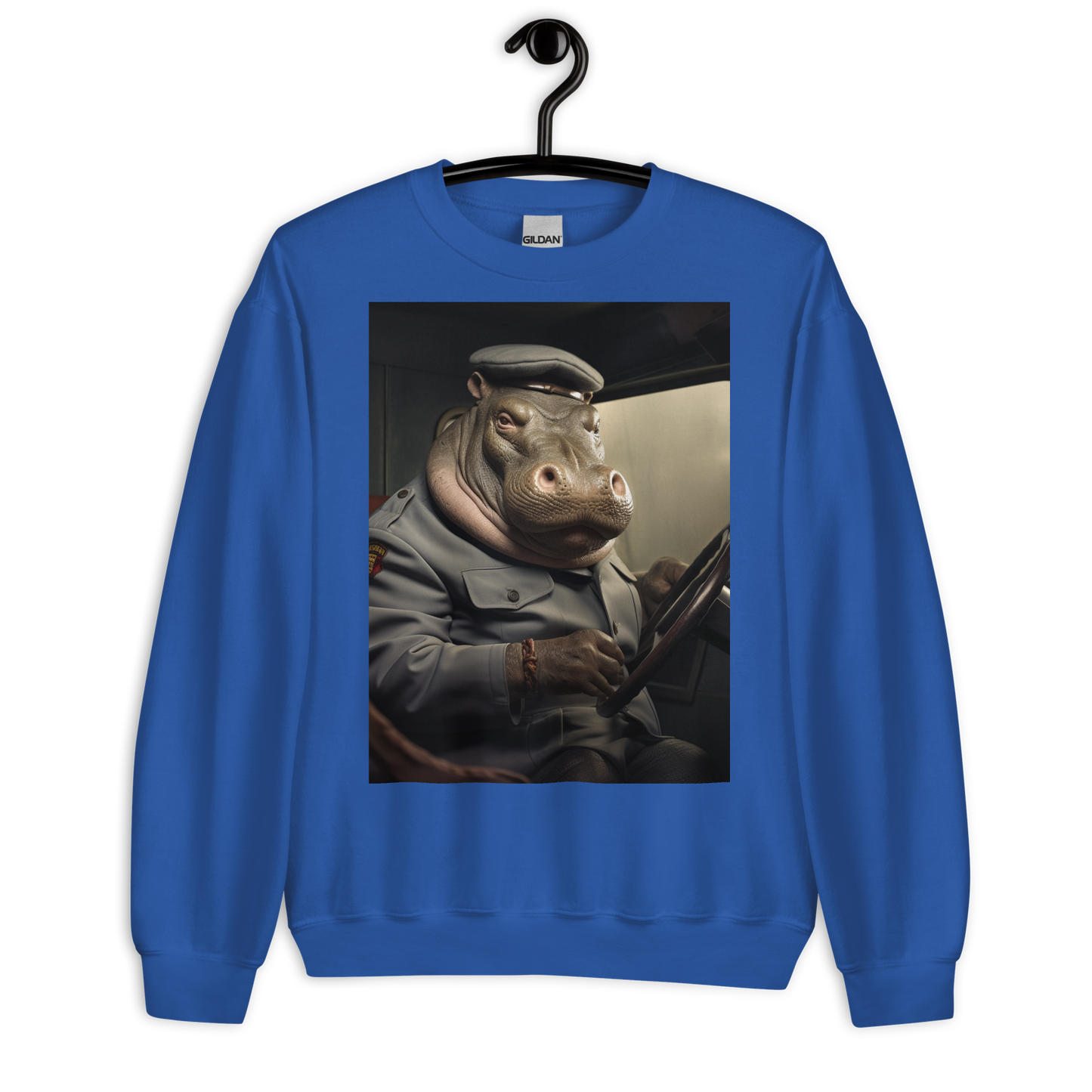 Hippo Bus Driver Sweatshirt