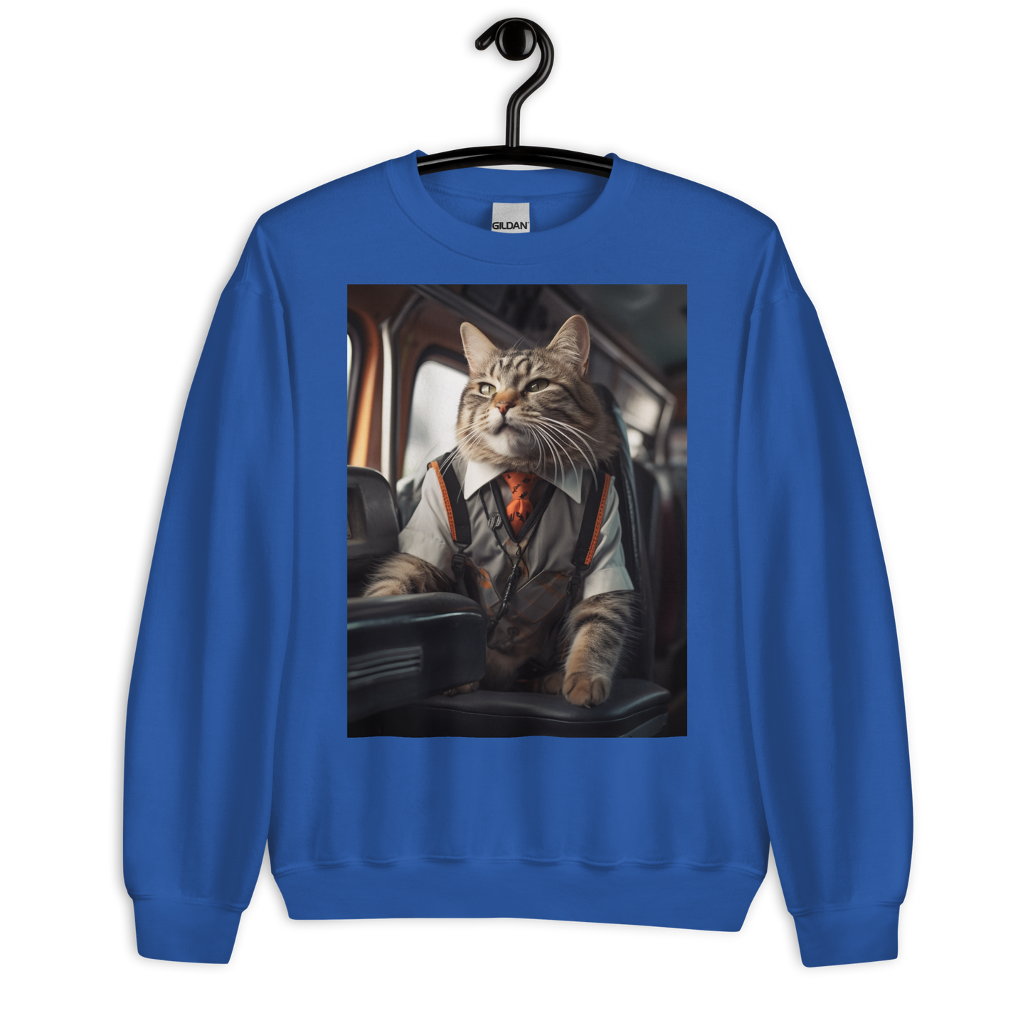 Maine Coon Bus Driver Sweatshirt