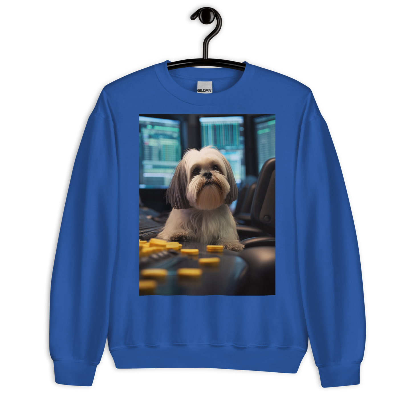 Shih Tzu Stock Trader Sweatshirt