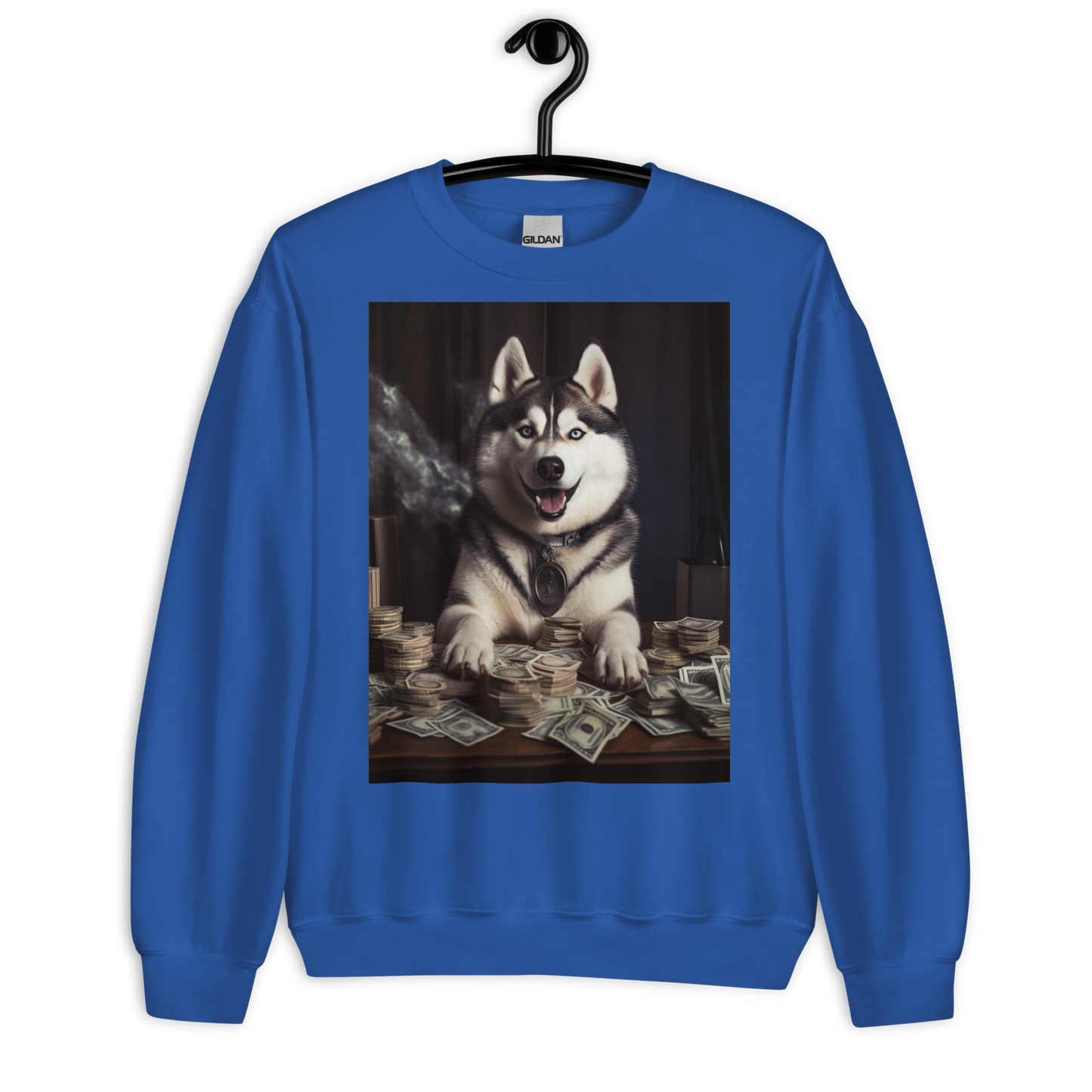 Siberian Husky Millionaire Sweatshirt