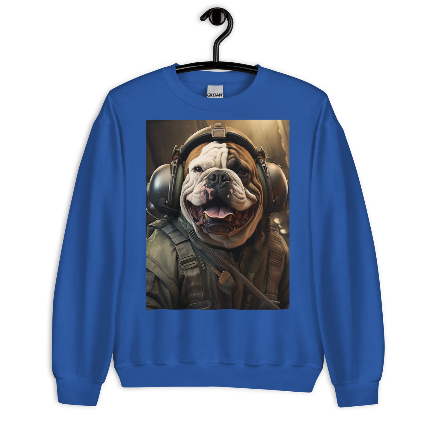 Bulldog Air Force Officer Sweatshirt