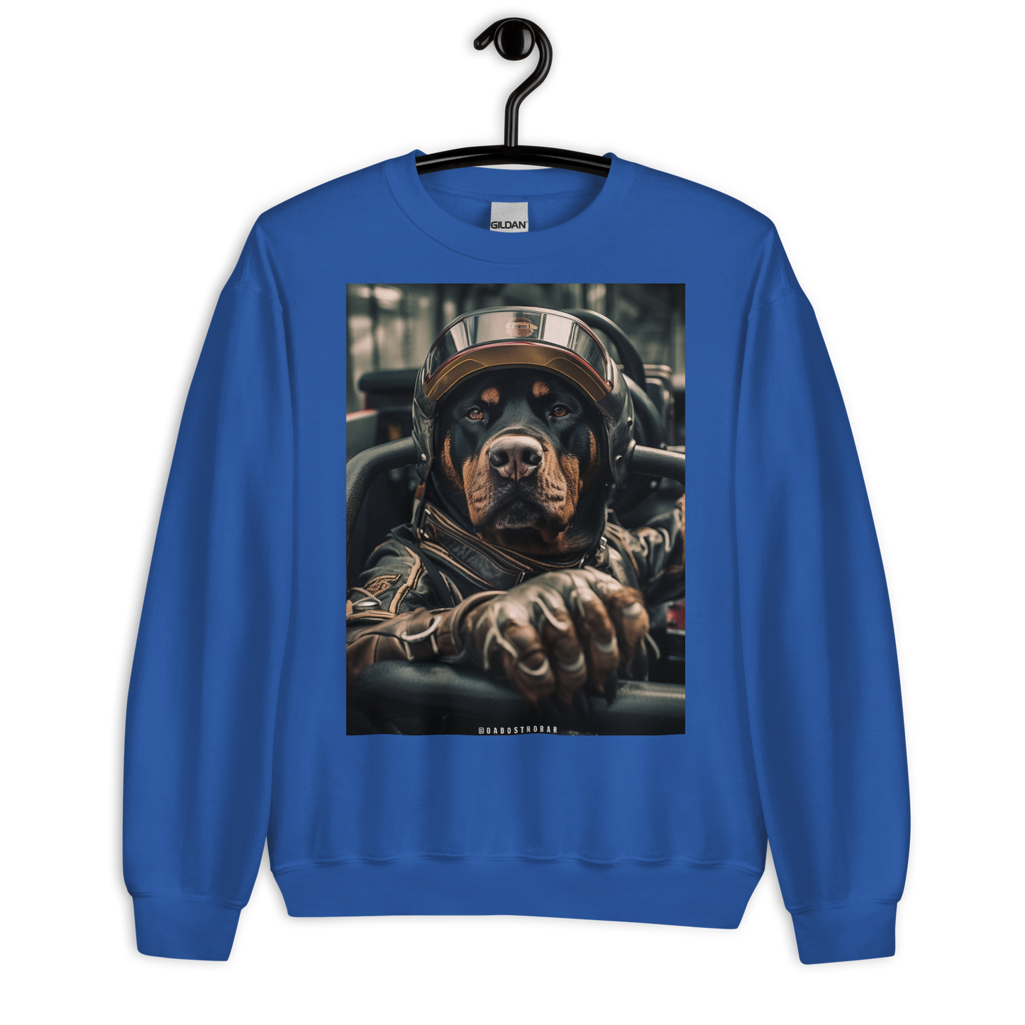 Rottweiler Air Force Officer Sweatshirt