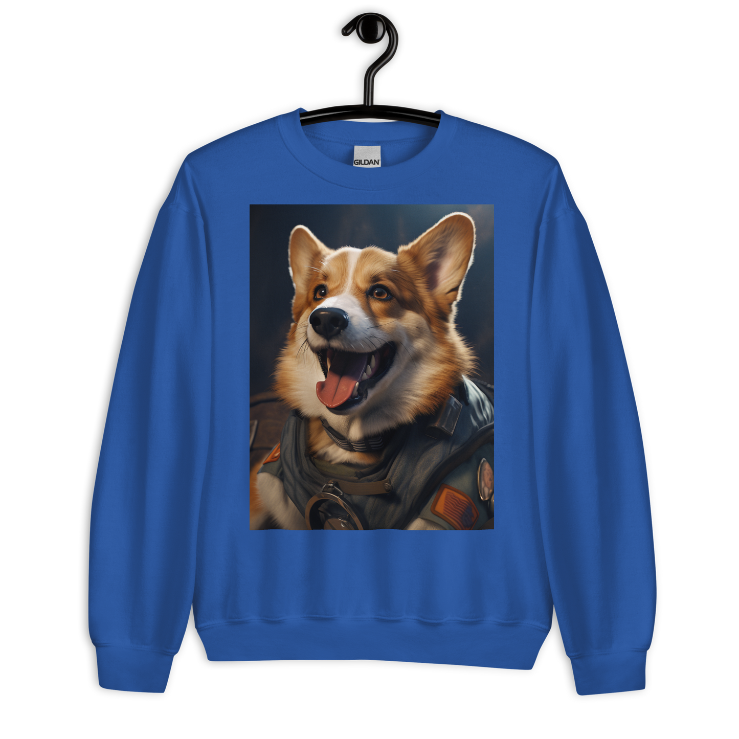 Pembroke Welsh Corgi Air Force Officer Sweatshirt