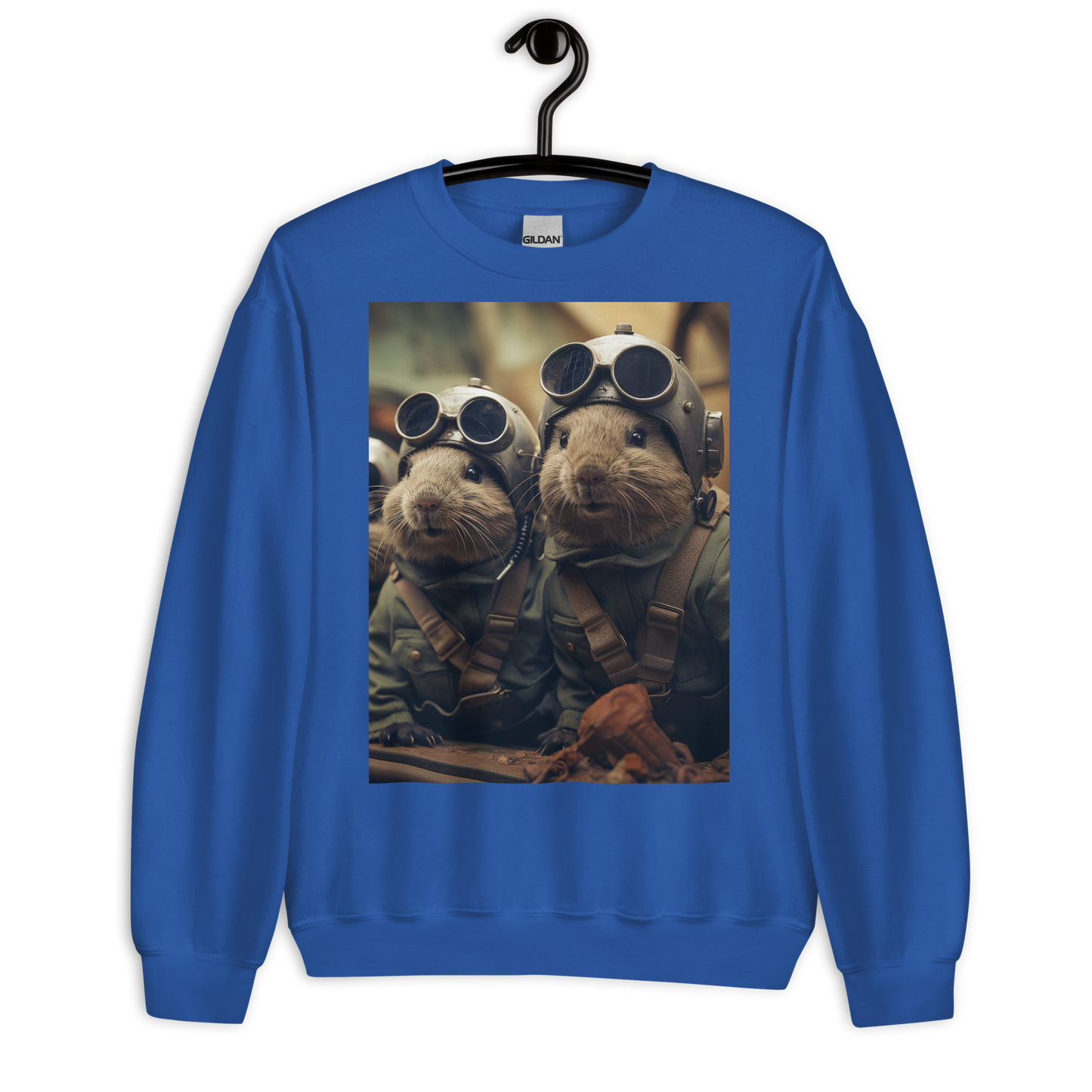 Guinea Pigs Air Force Officer Sweatshirt