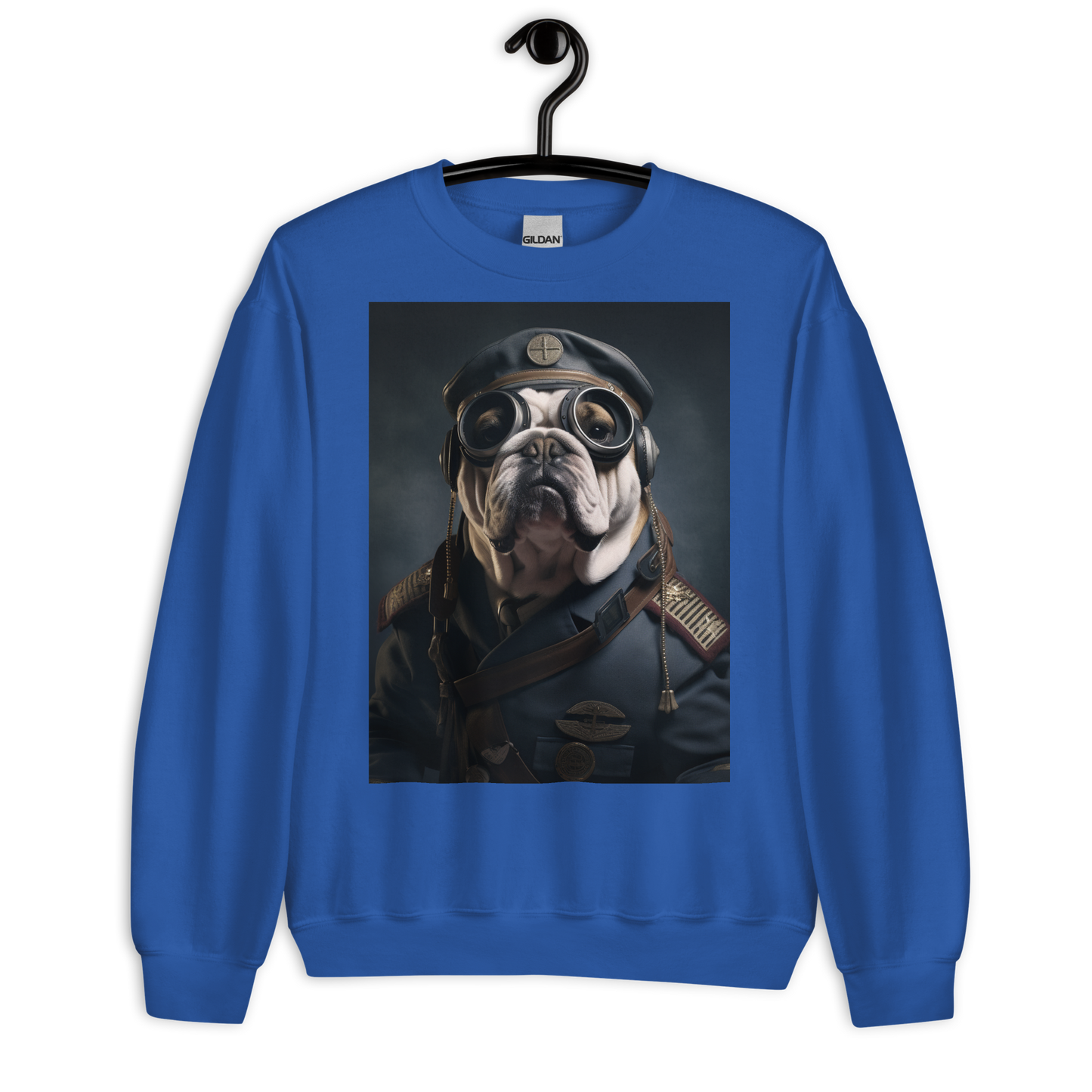 Golden Retriever Airline Pilot Sweatshirt