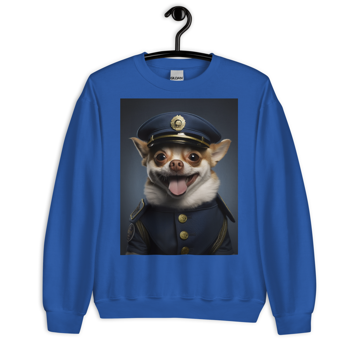 Chihuahua Police Officer Sweatshirt