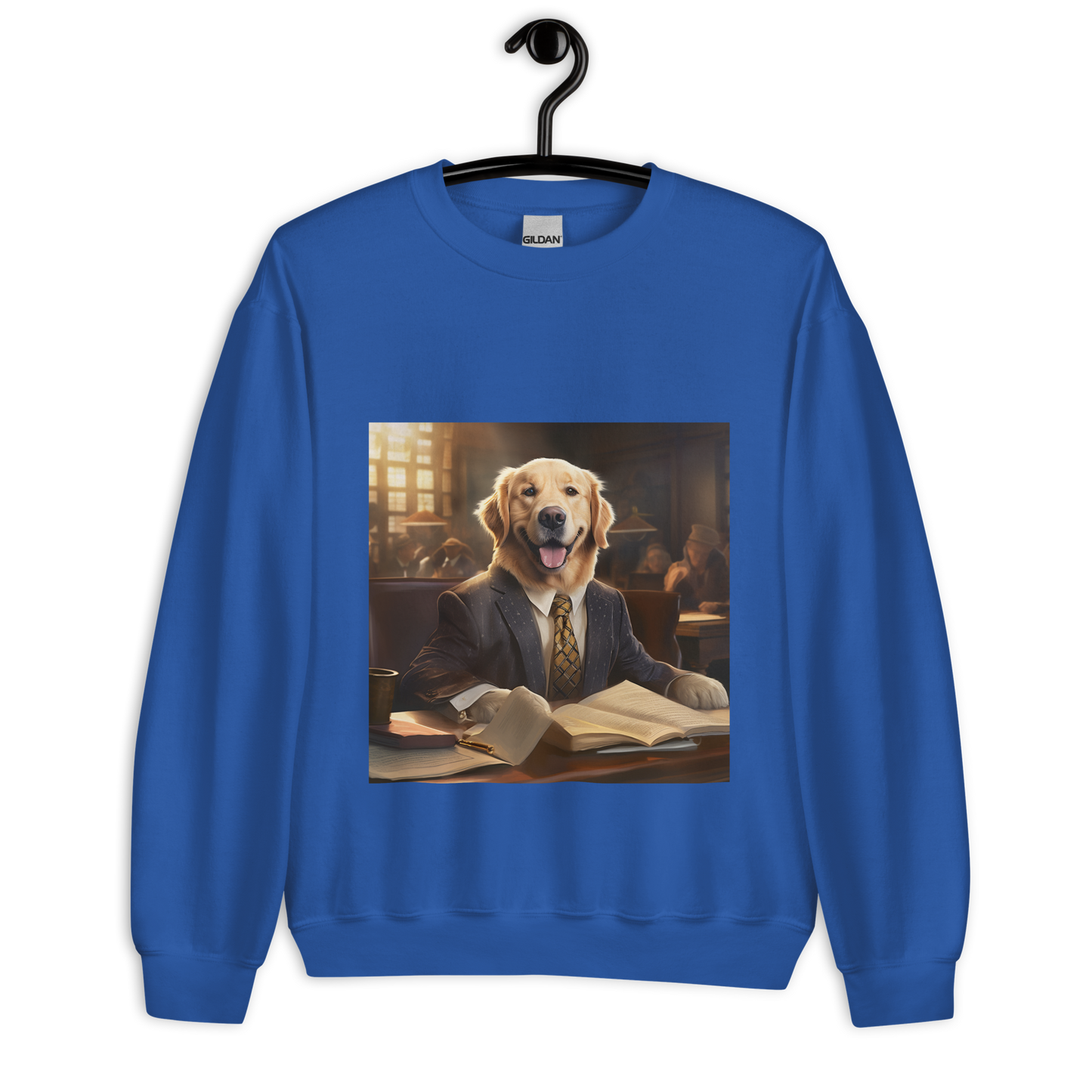 Golden Retriever Lawyer Unisex Sweatshirt