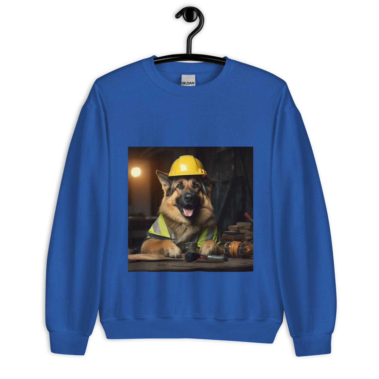 German Shepherd Engineer Unisex Sweatshirt