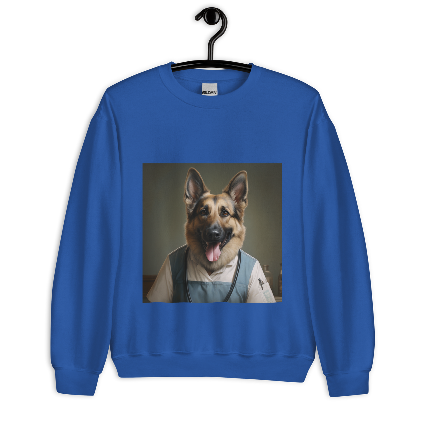 German Shepherd Nurse Unisex Sweatshirt