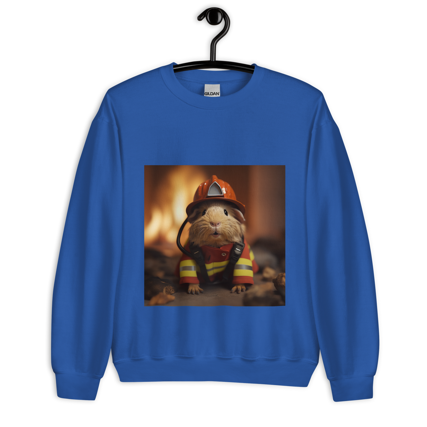 Guinea Pigs Firefighter Unisex Sweatshirt