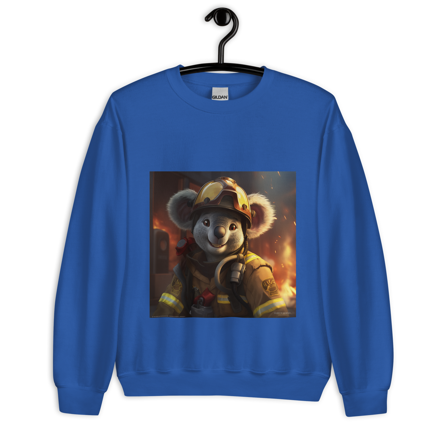 Koala Firefighter Unisex Sweatshirt