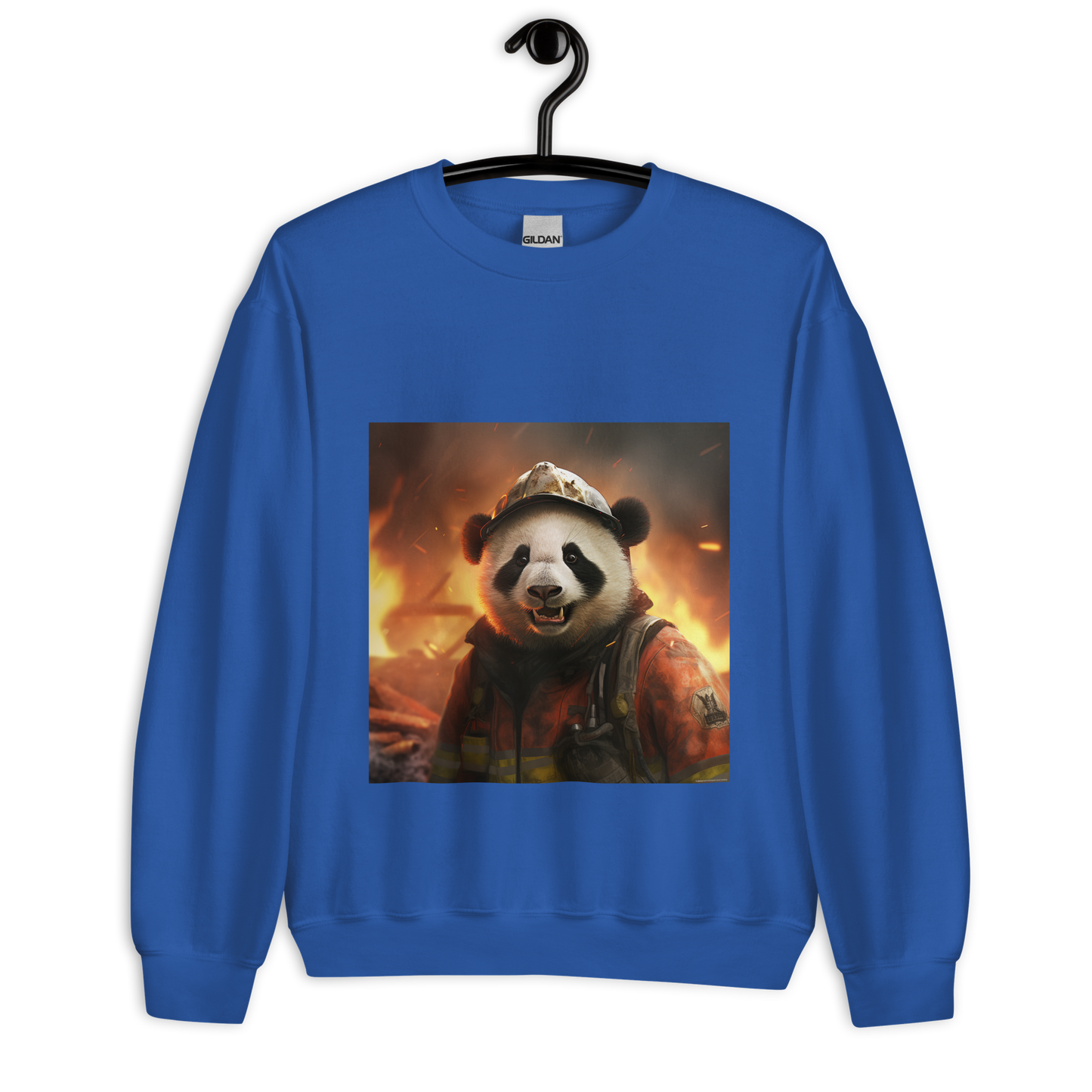 Panda Firefighter Unisex Sweatshirt