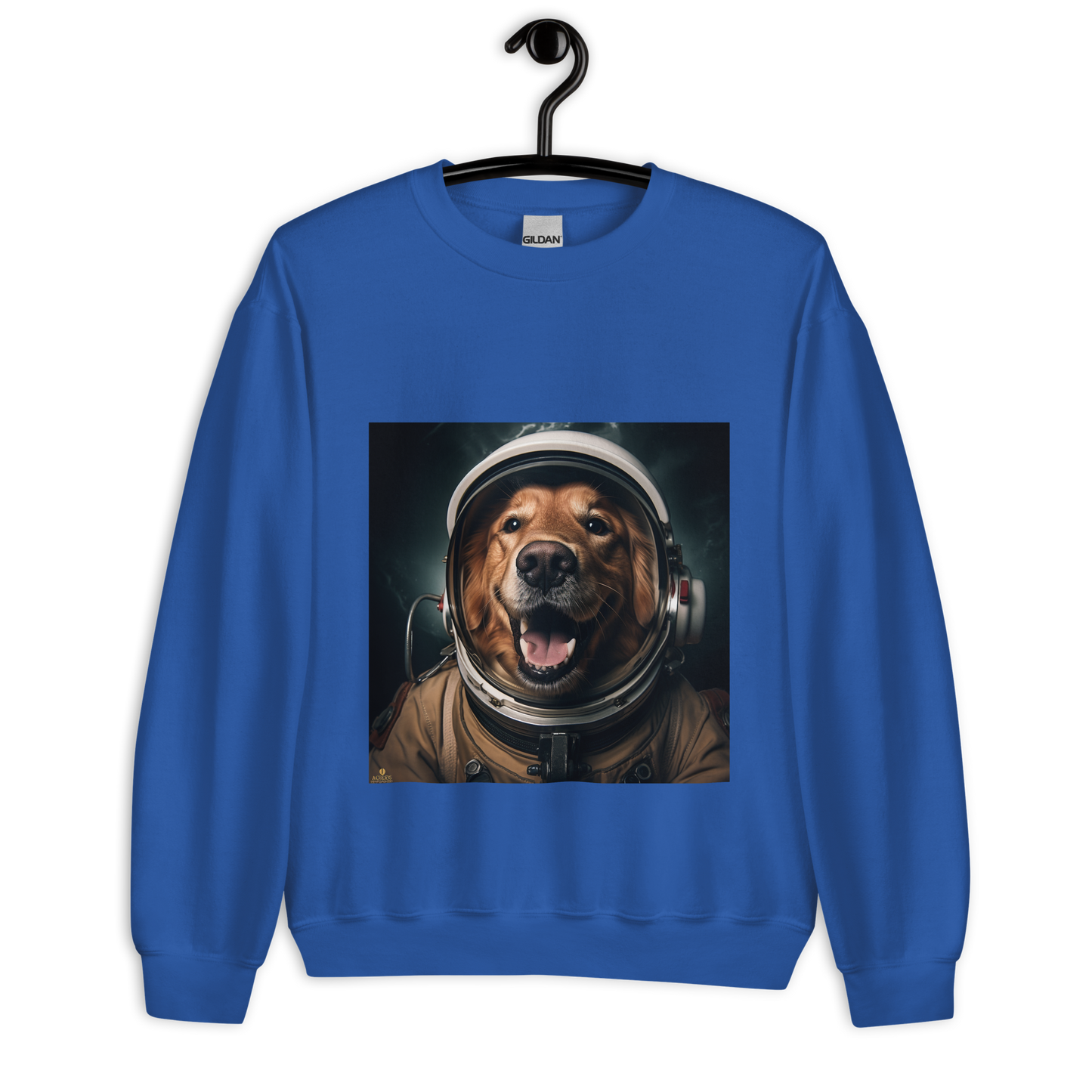 Golden Retriever Astronaut Unisex Sweatshirt