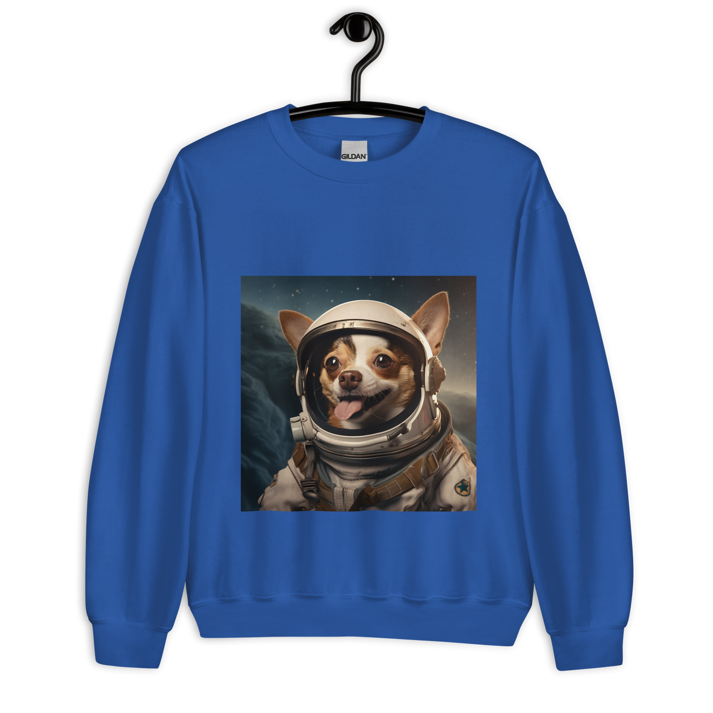 Chihuahua Astronaut Unisex Sweatshirt