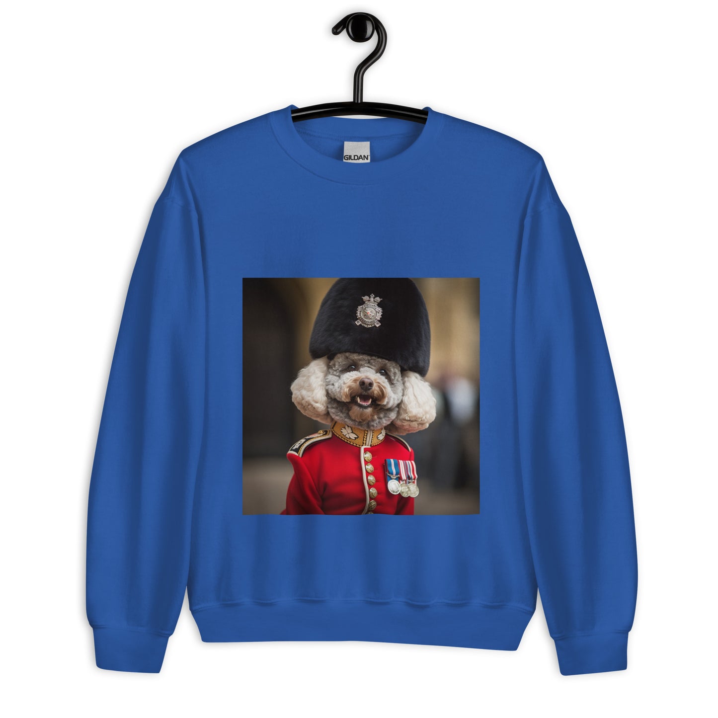 Poodle BritishRoyalGuard Unisex Sweatshirt