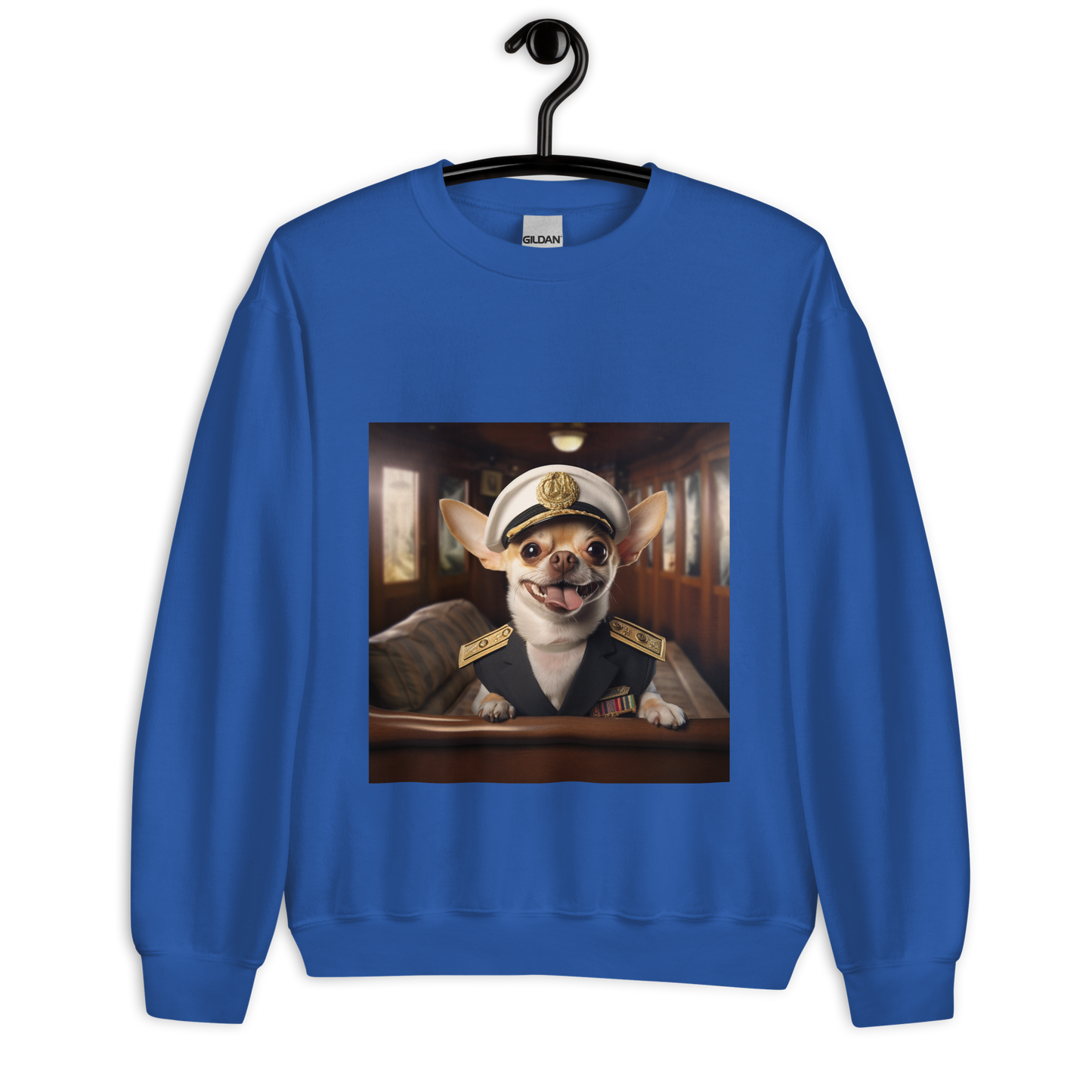 Chihuahua CruiseShipCaptain Unisex Sweatshirt