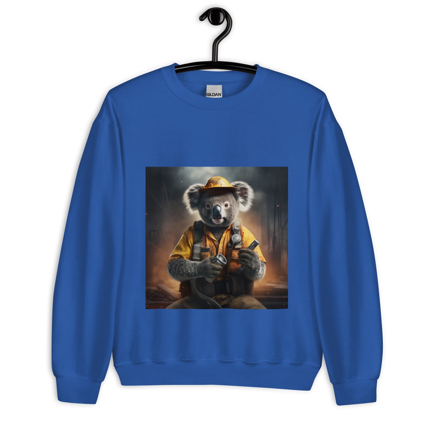 Koala ConstructionWorker Unisex Sweatshirt