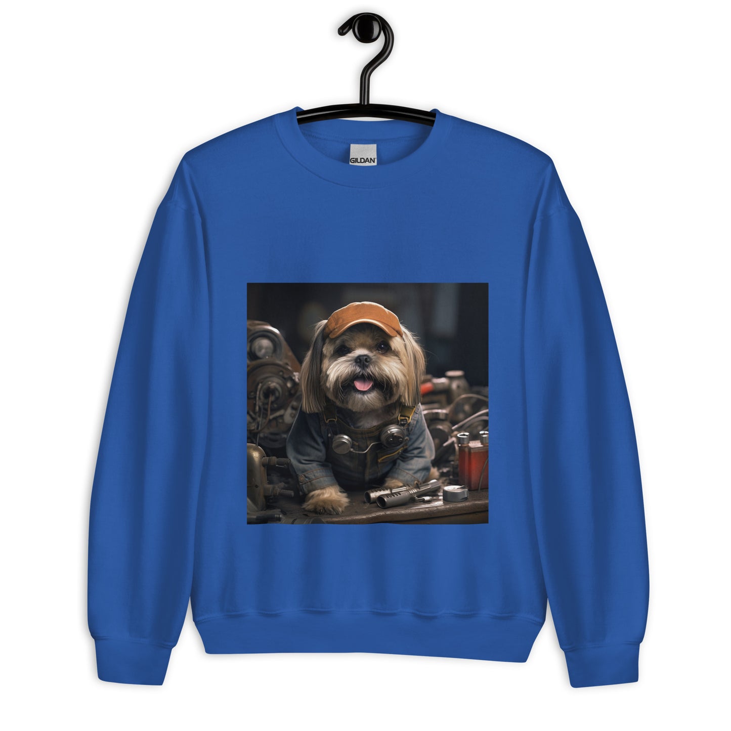 Shih Tzu AutoMechanic Unisex Sweatshirt