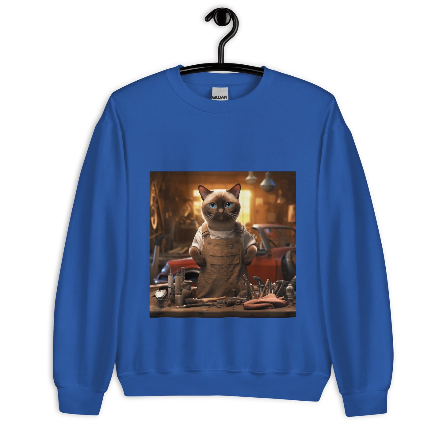 Siamese AutoMechanic Unisex Sweatshirt