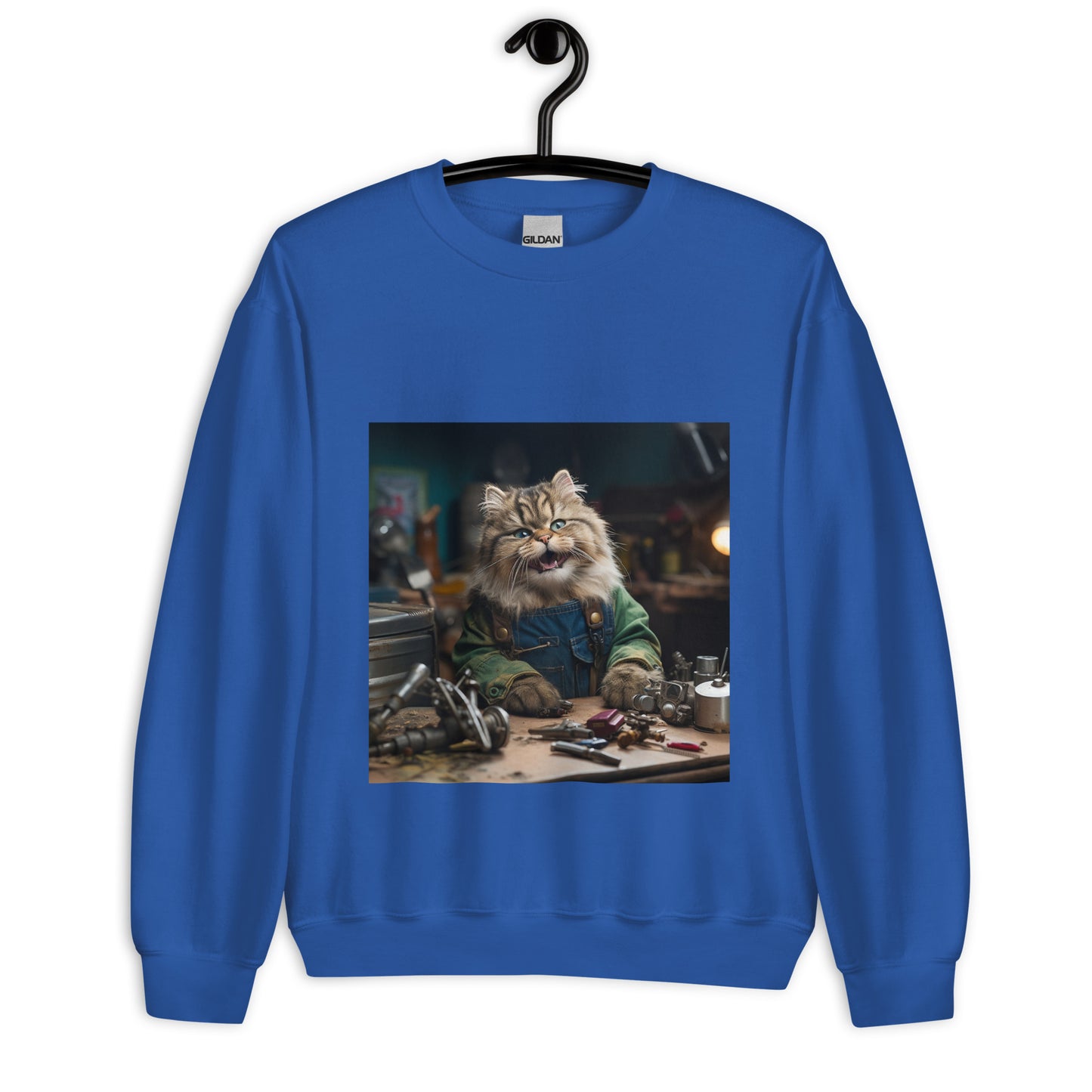 Maine Coon AutoMechanic Unisex Sweatshirt