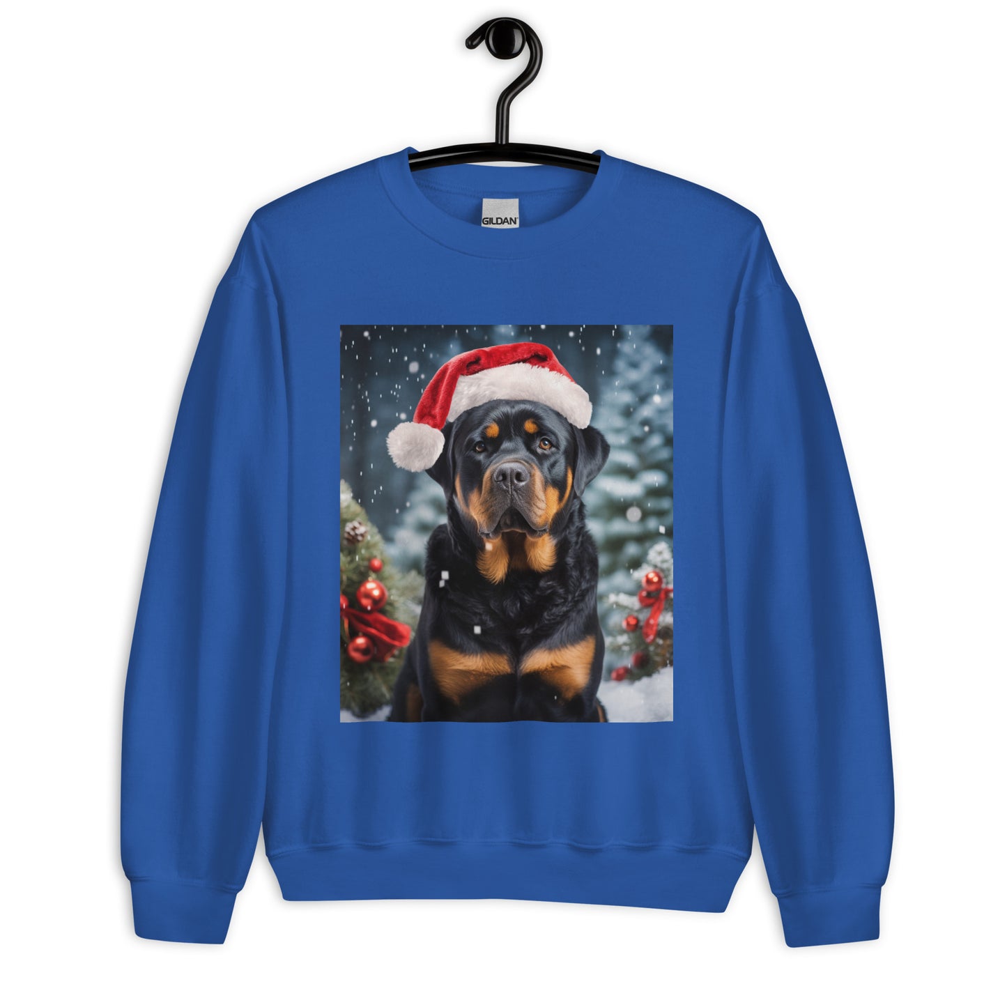 Rottweiler Christmas Unisex Sweatshirt