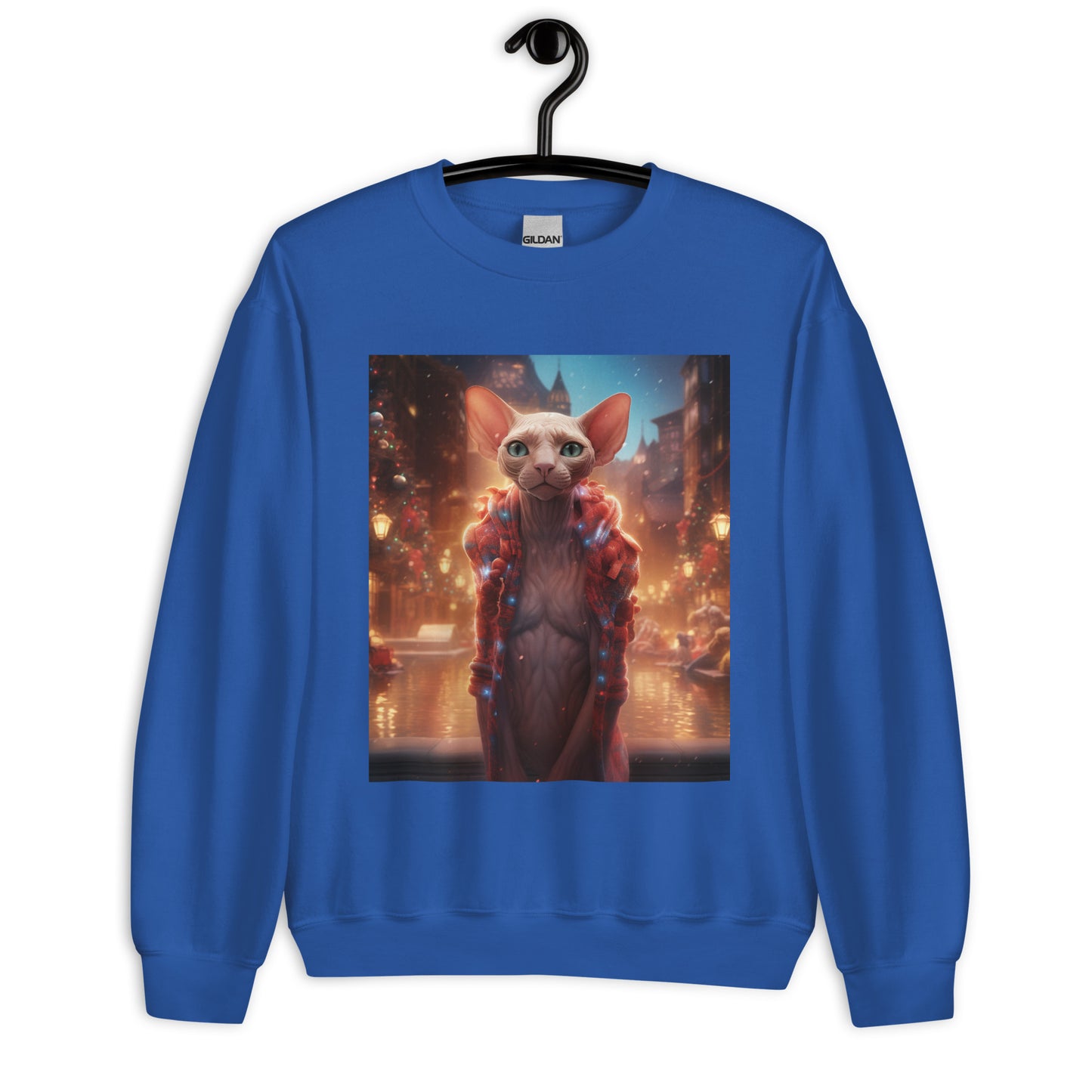 Sphynx Christmas Unisex Sweatshirt