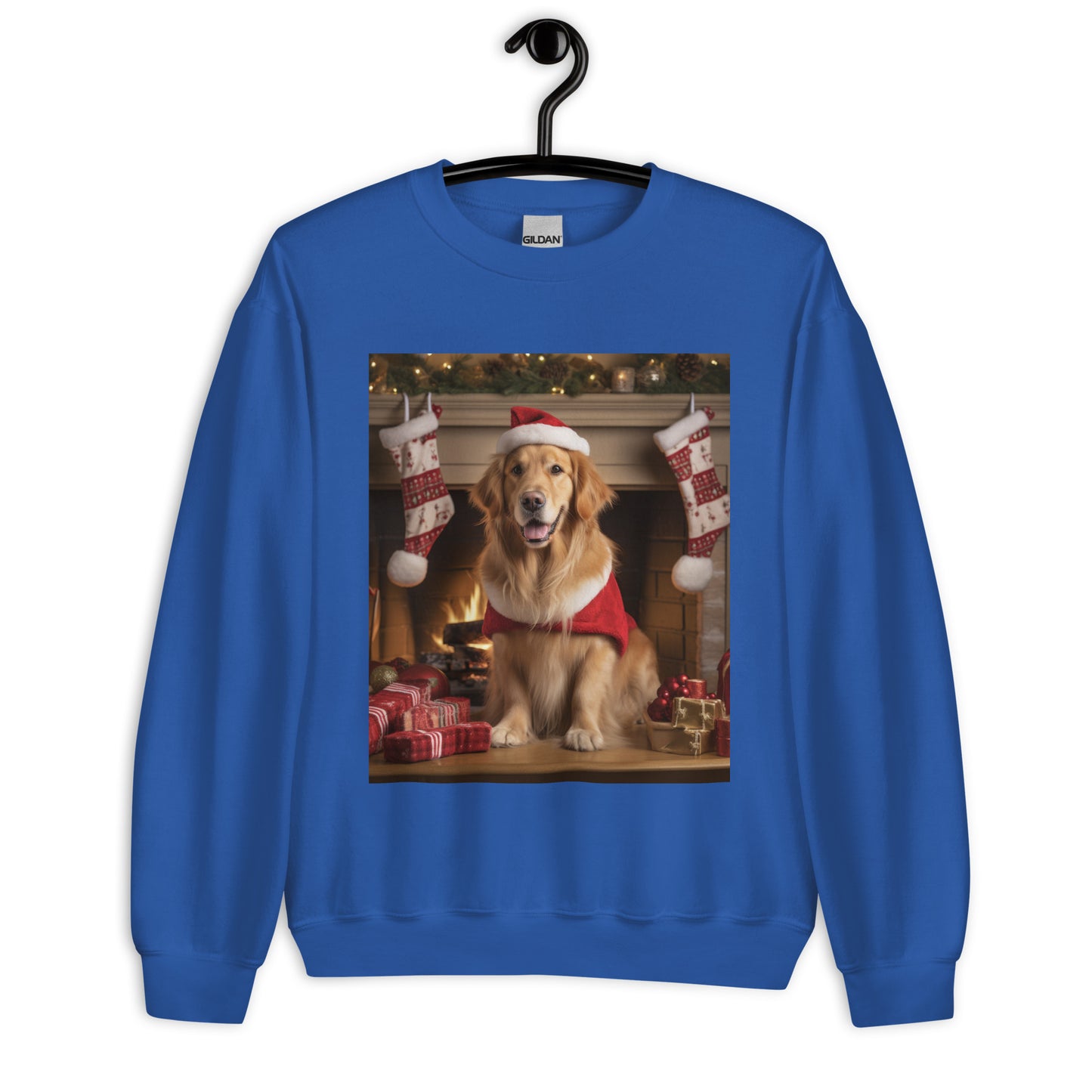 Golden Retriever Christmas Unisex Sweatshirt