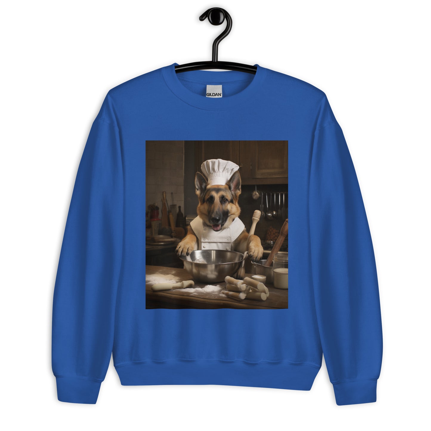 German Shepherd Chef Unisex Sweatshirt