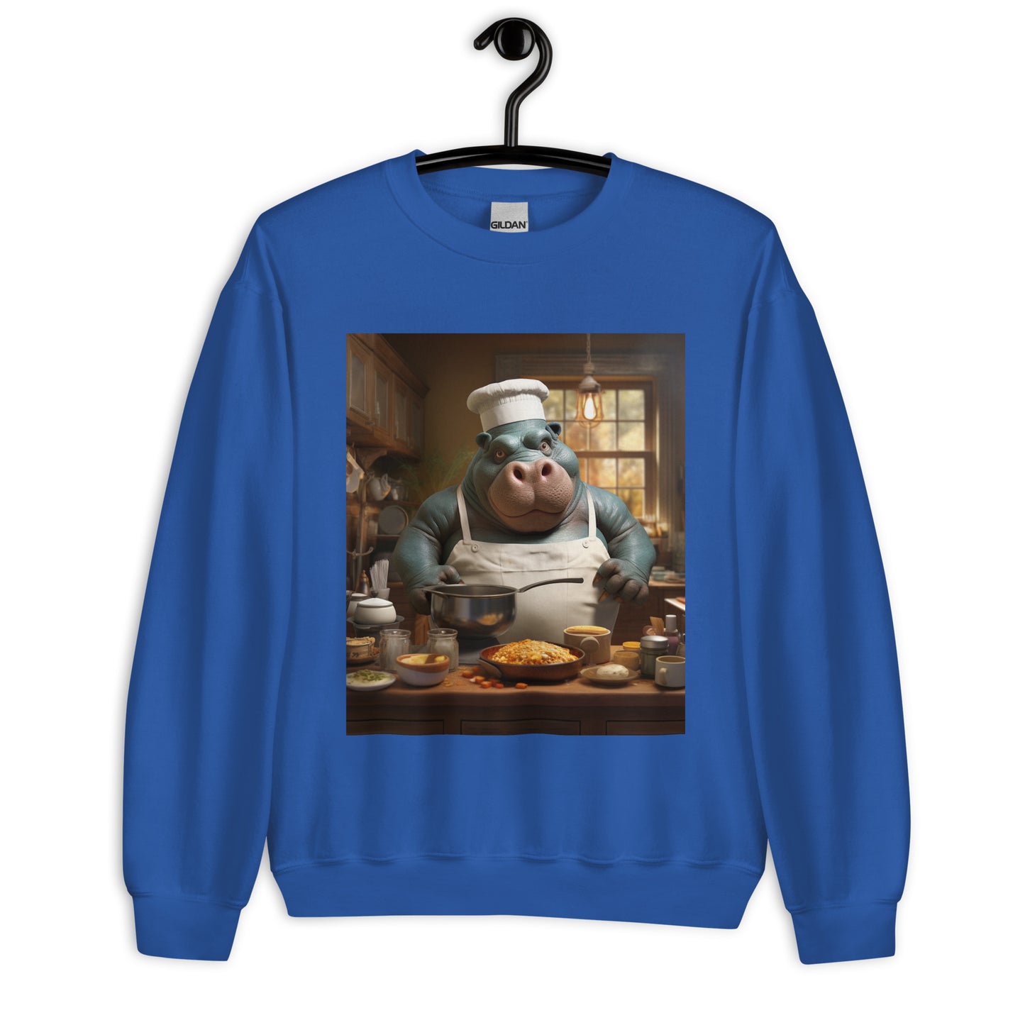 Hippo Chef Unisex Sweatshirt