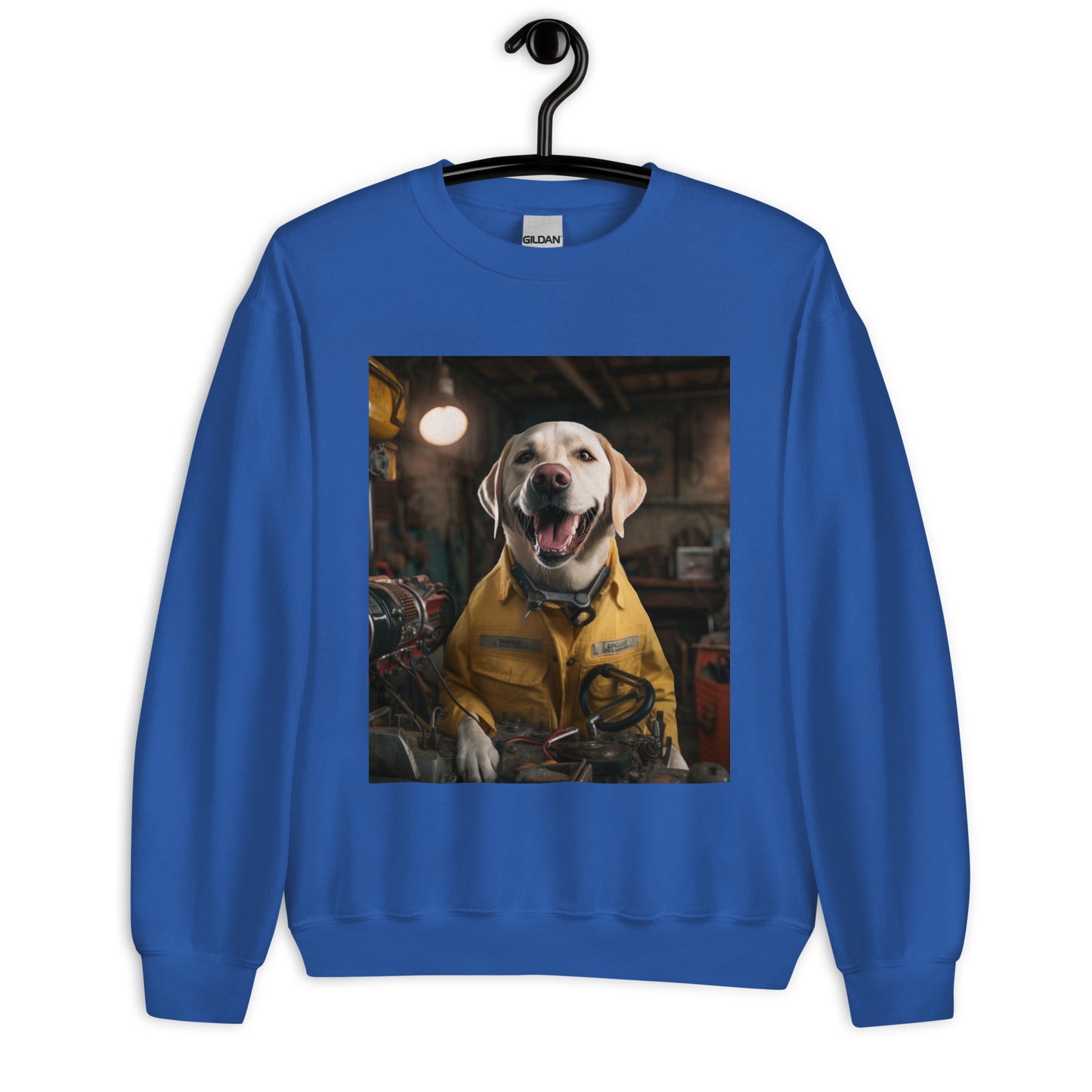 Labrador Retriever AutoMechanic Unisex Sweatshirt