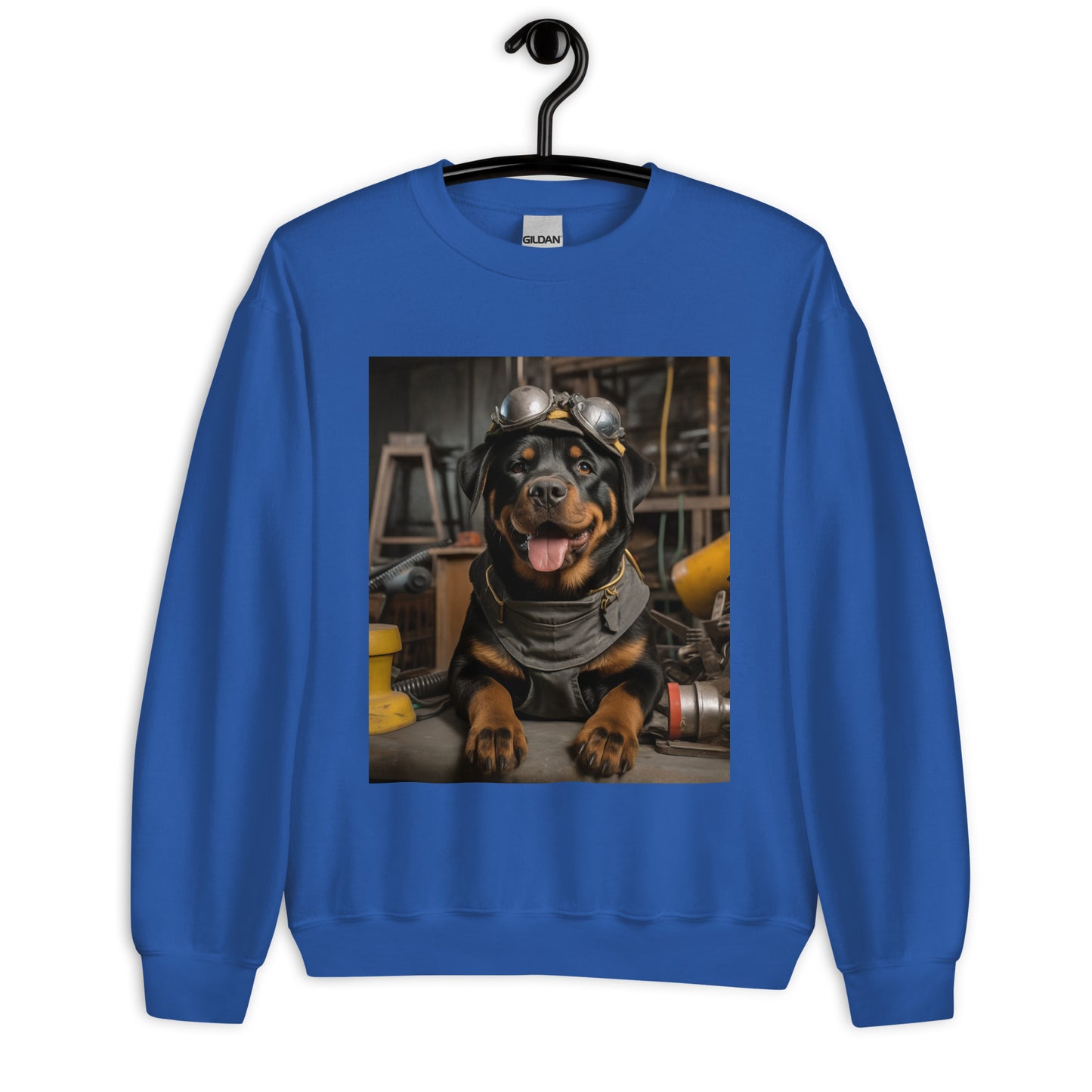 Rottweiler AutoMechanic Unisex Sweatshirt