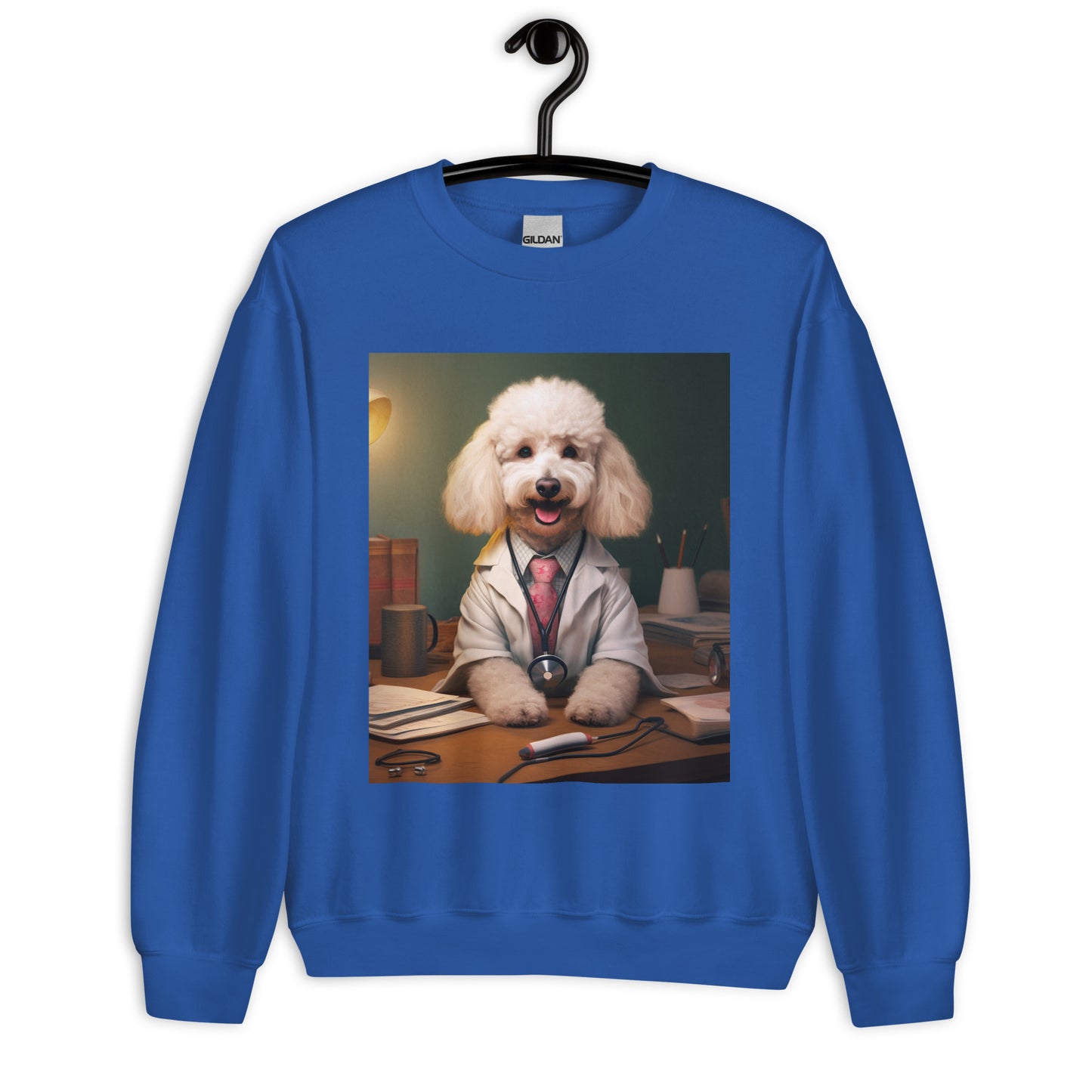 Poodle Doctor Unisex Sweatshirt