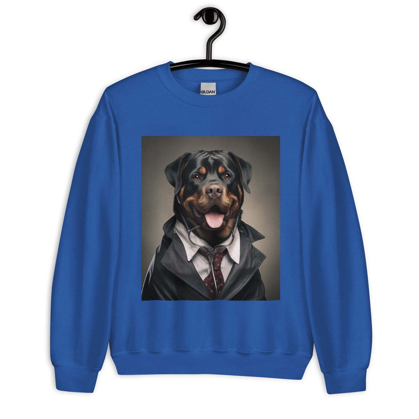 Rottweiler Doctor Unisex Sweatshirt