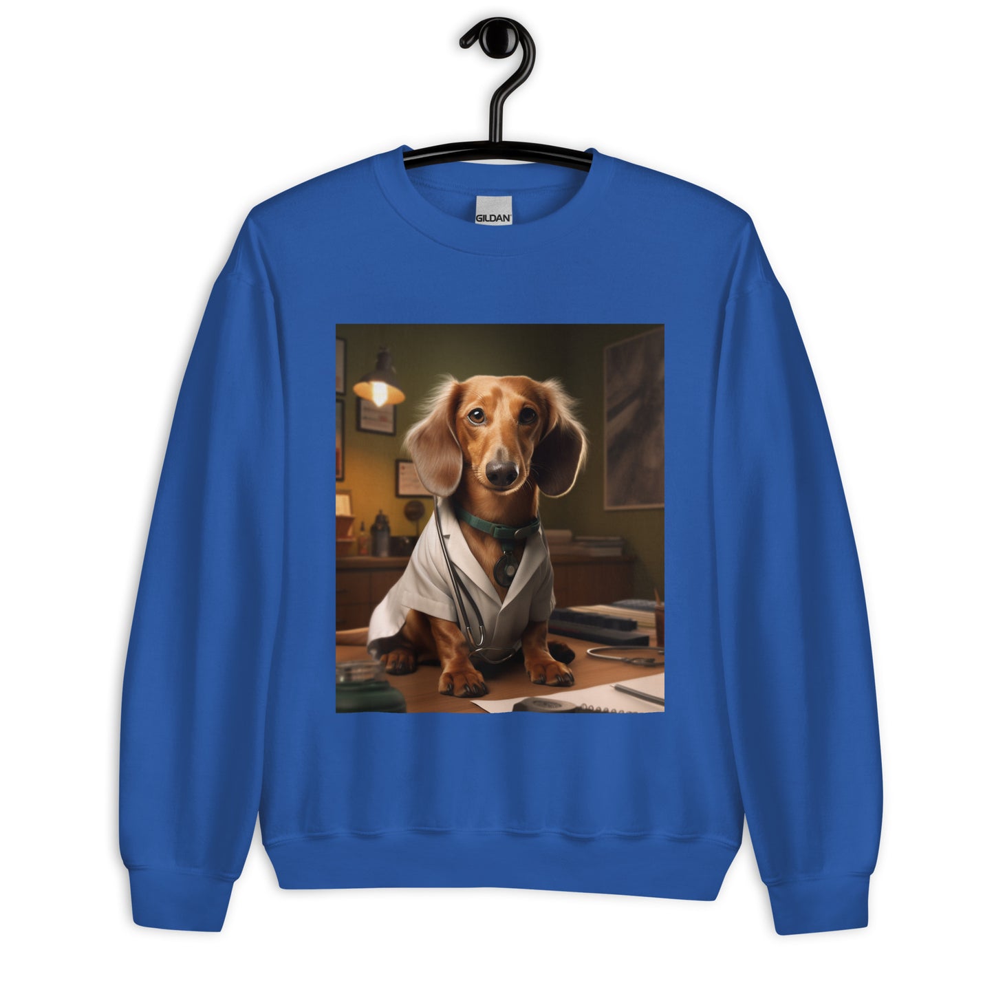 Dachshund Doctor Unisex Sweatshirt