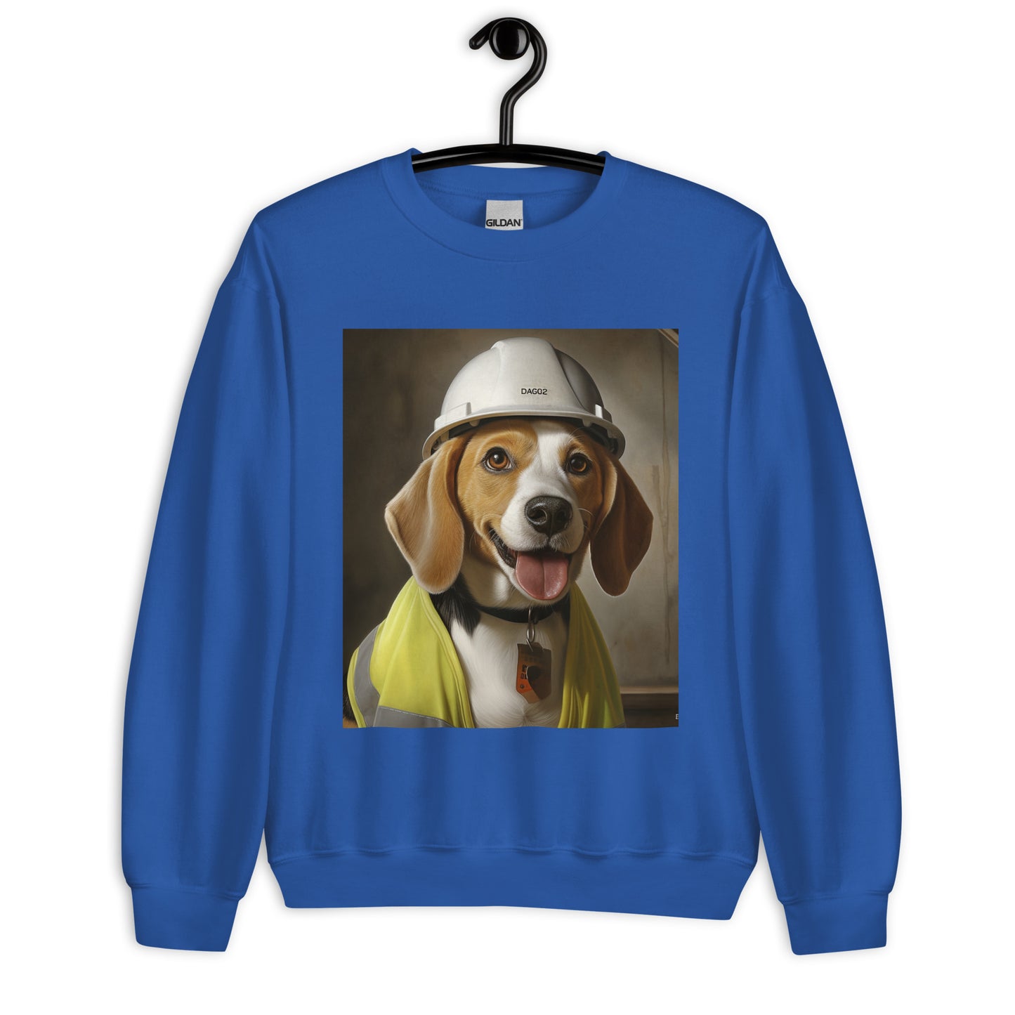 Beagle ConstructionWorker Unisex Sweatshirt