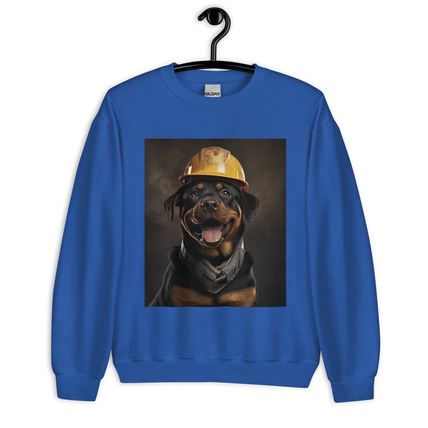 Rottweiler ConstructionWorker Unisex Sweatshirt