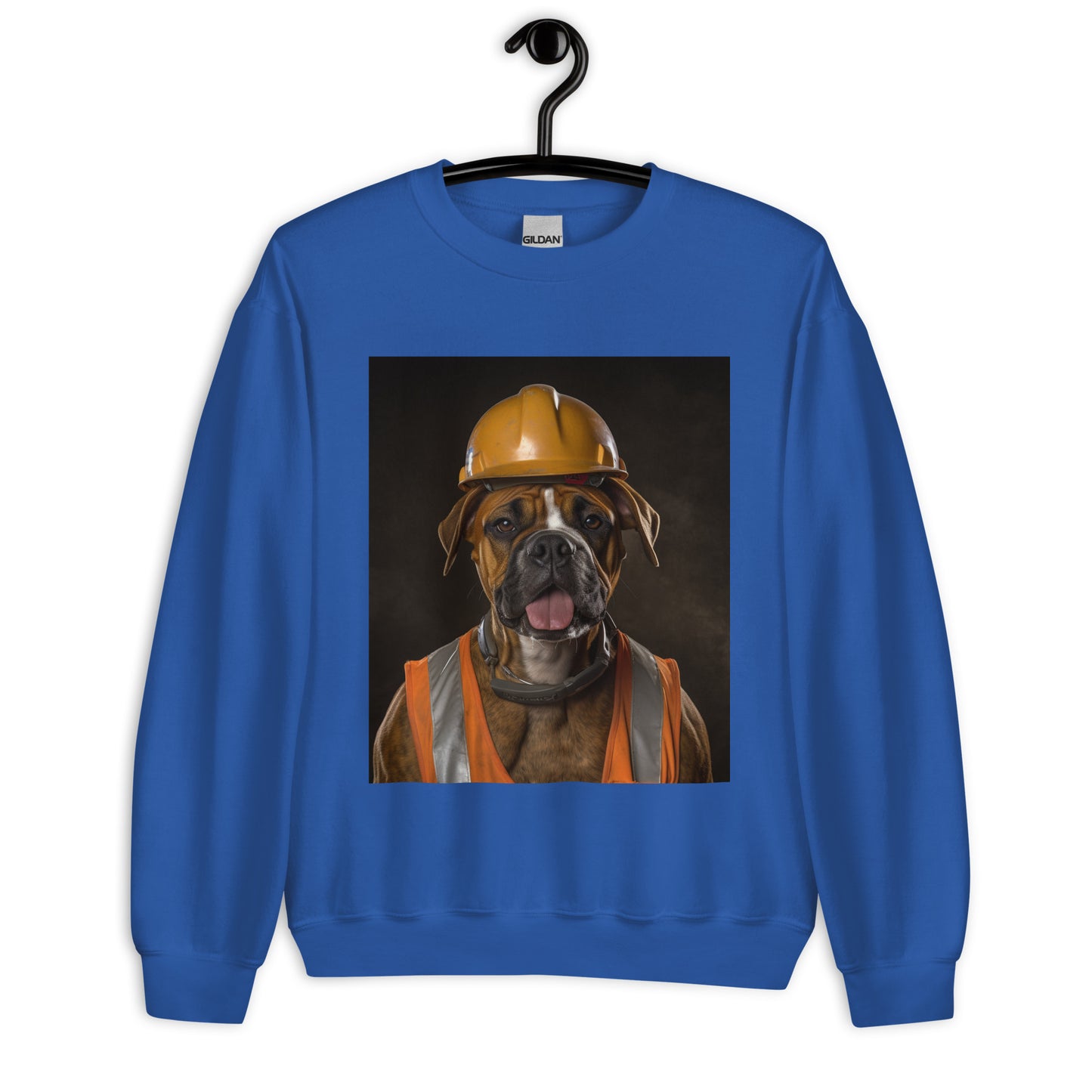 Boxer ConstructionWorker Unisex Sweatshirt