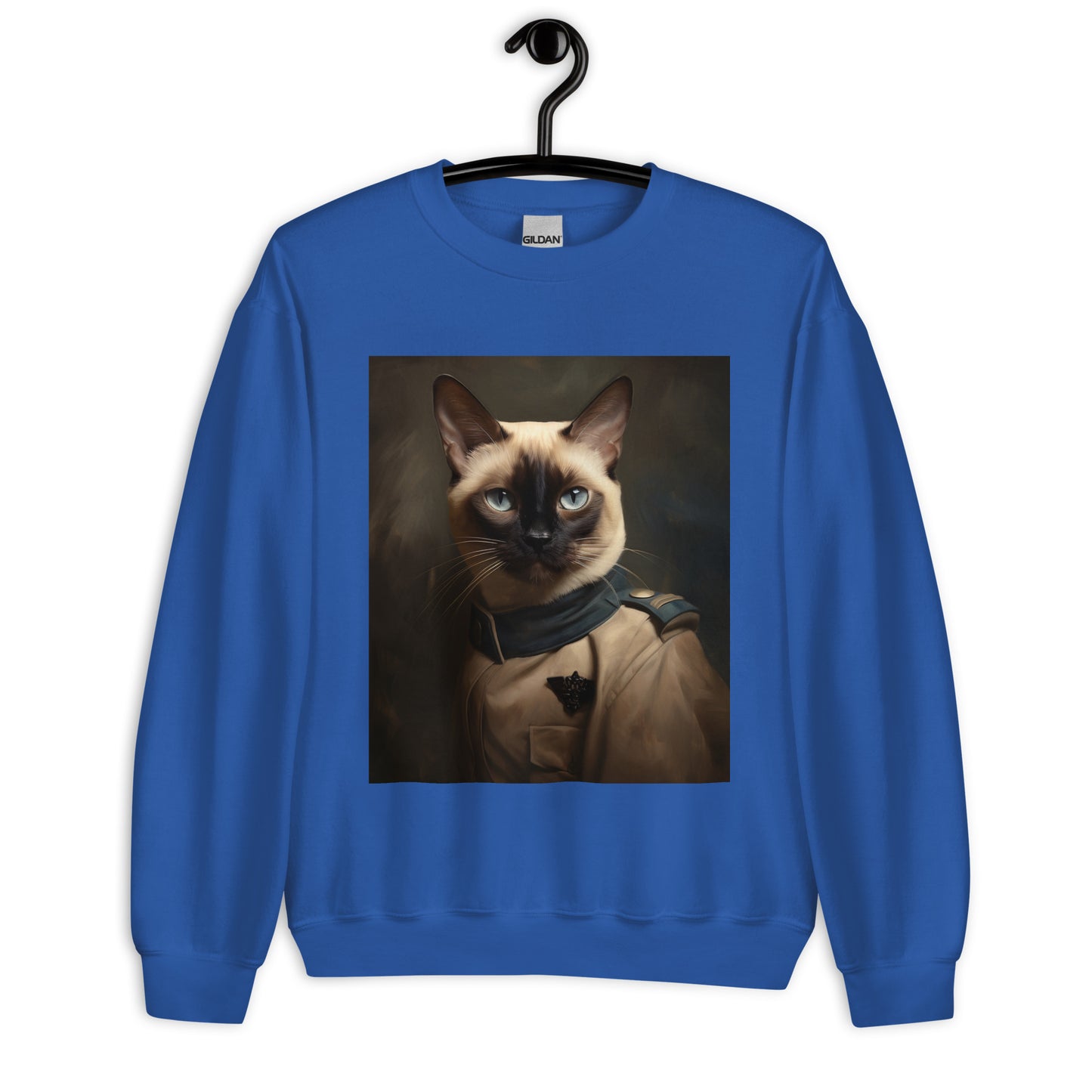 Siamese NavyOfficer Unisex Sweatshirt