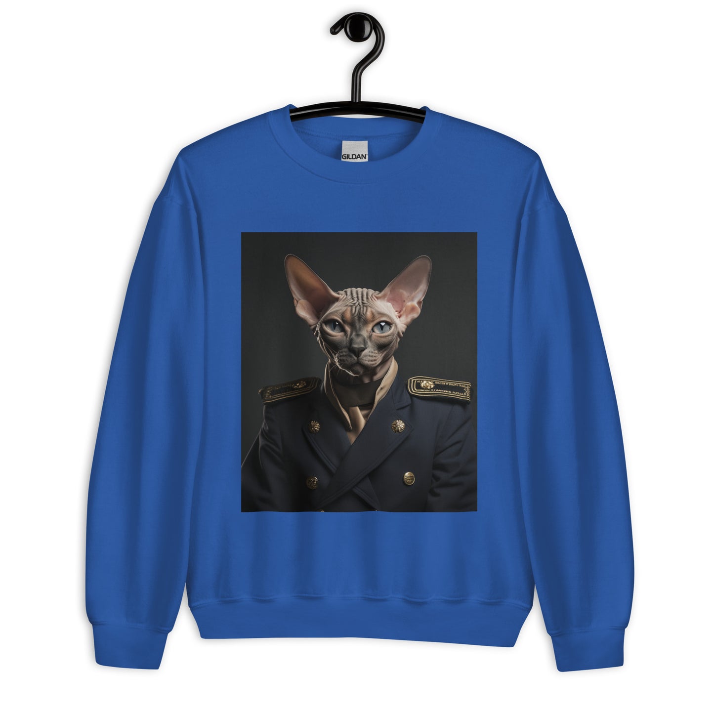 Sphynx NavyOfficer Unisex Sweatshirt