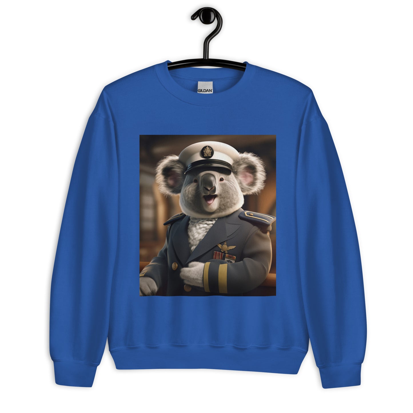 Koala NavyOfficer Unisex Sweatshirt