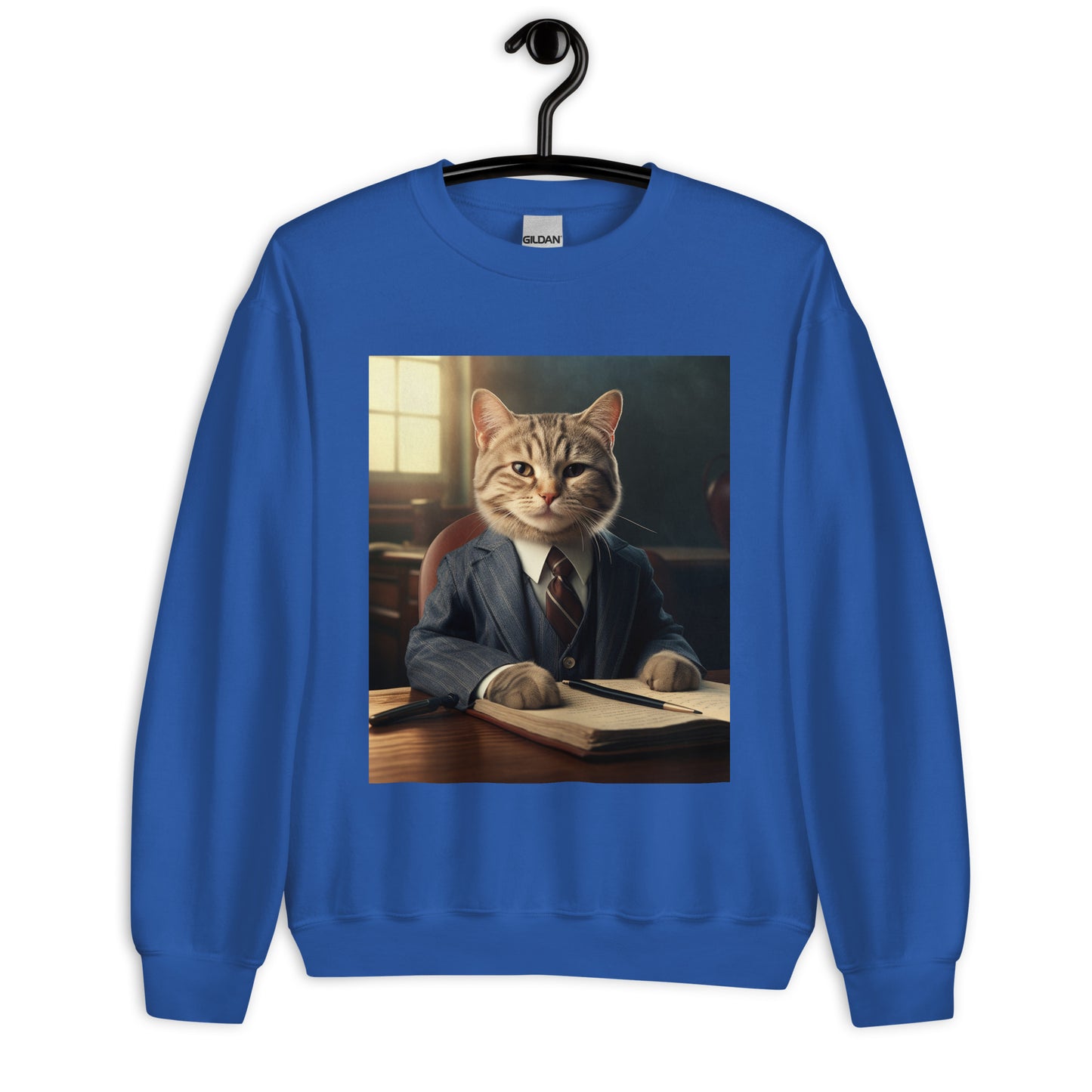 Domestic Shorthair Lawyer Unisex Sweatshirt