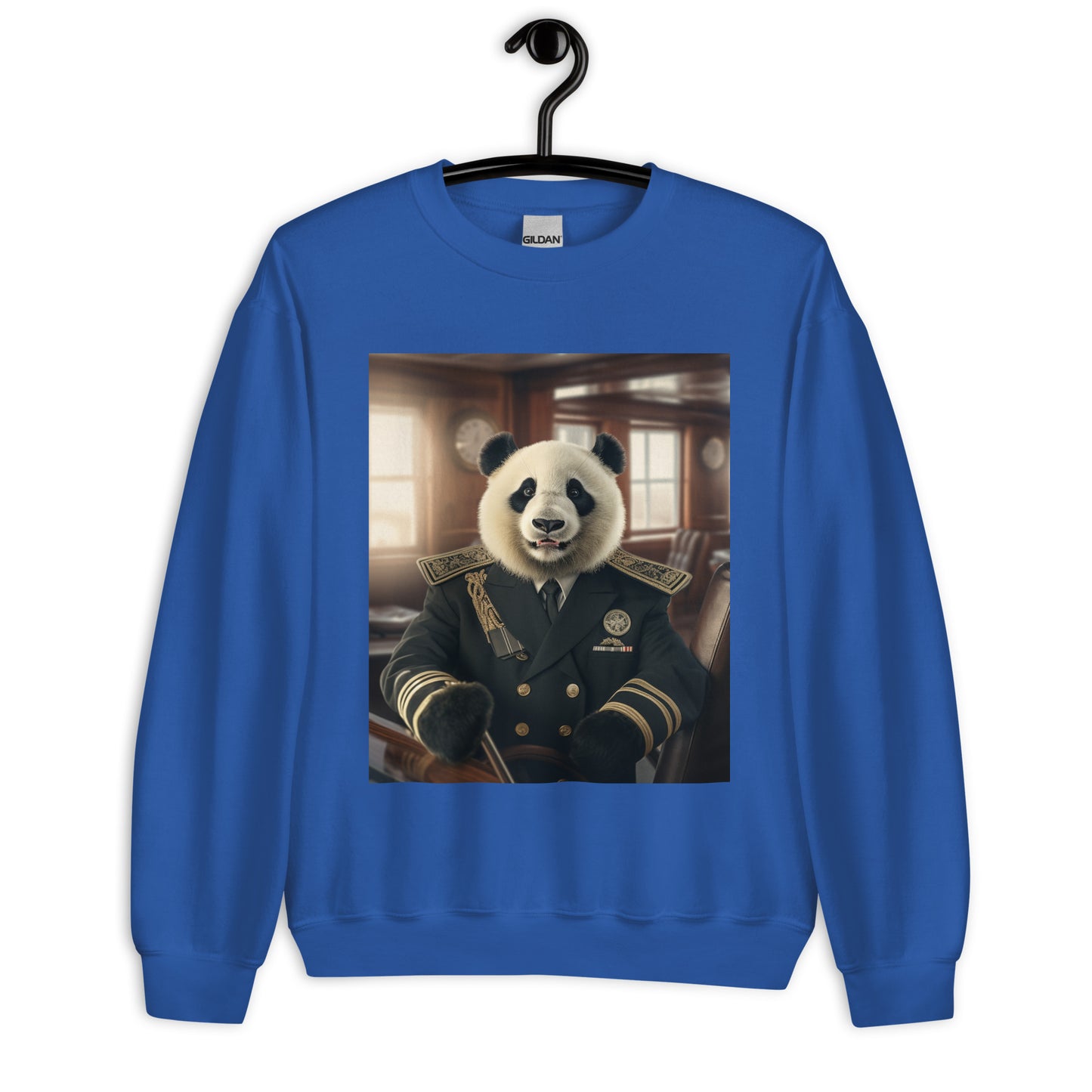 Panda NavyOfficer Unisex Sweatshirt