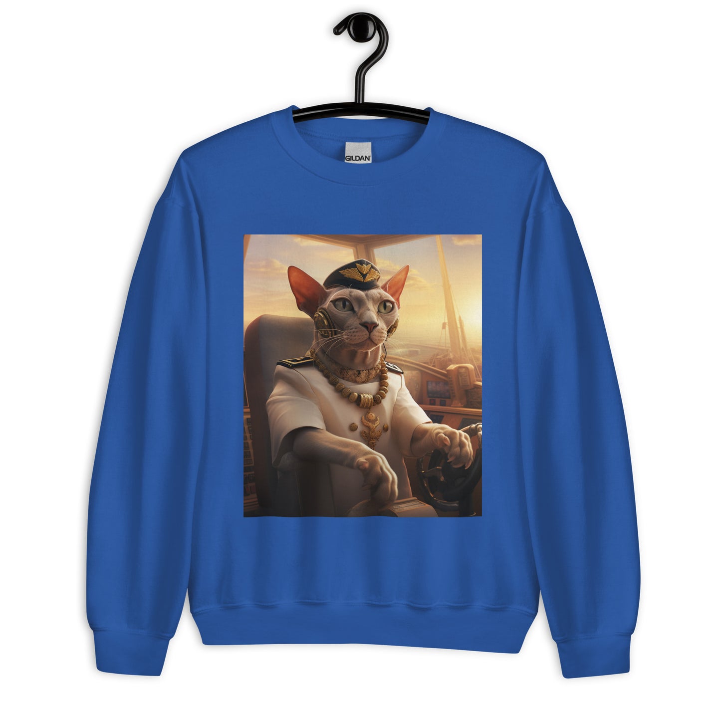 Sphynx CruiseShipCaptain Unisex Sweatshirt