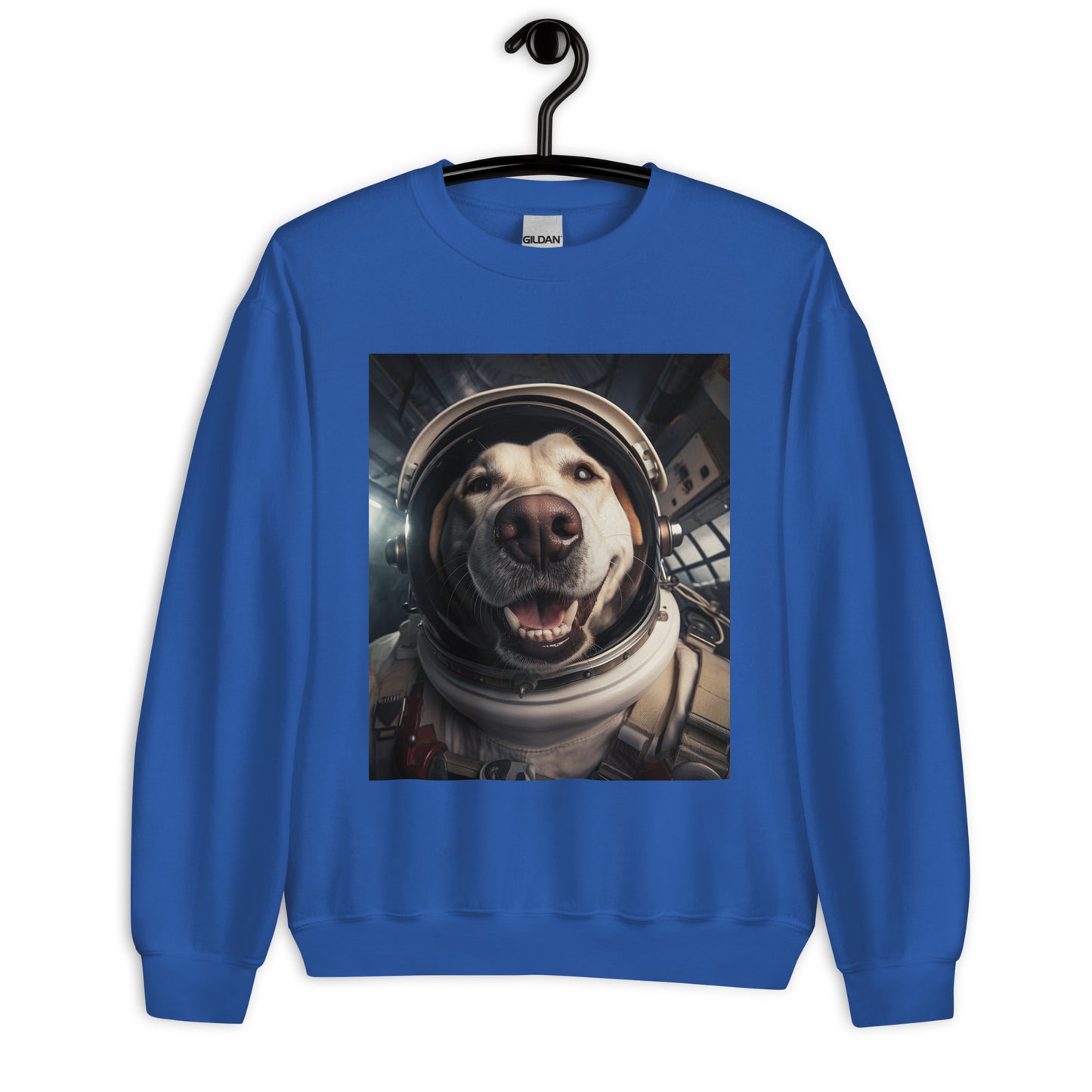 Labrador Retriever Astronaut Unisex Sweatshirt