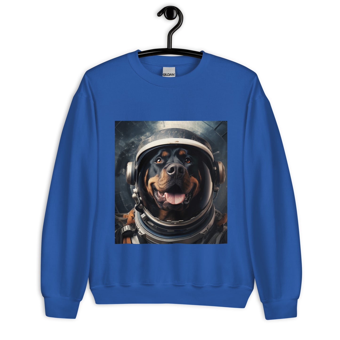 Rottweiler Astronaut Unisex Sweatshirt