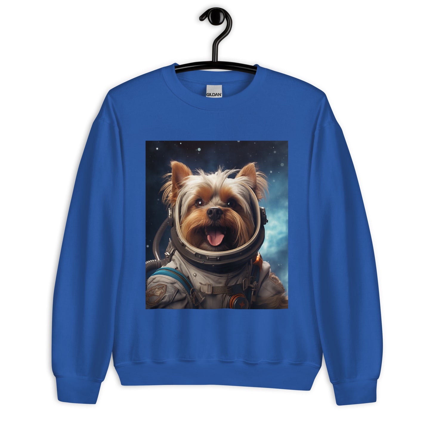 Yorkshire Terrier Astronaut Unisex Sweatshirt