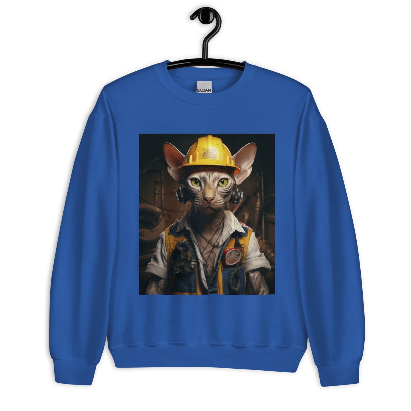 Sphynx Engineer Unisex Sweatshirt